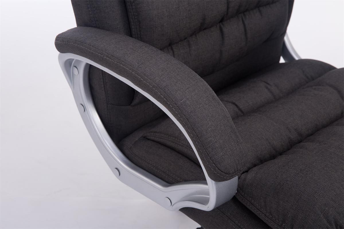 Fauteuil de bureau XXL Vancouver en tissu