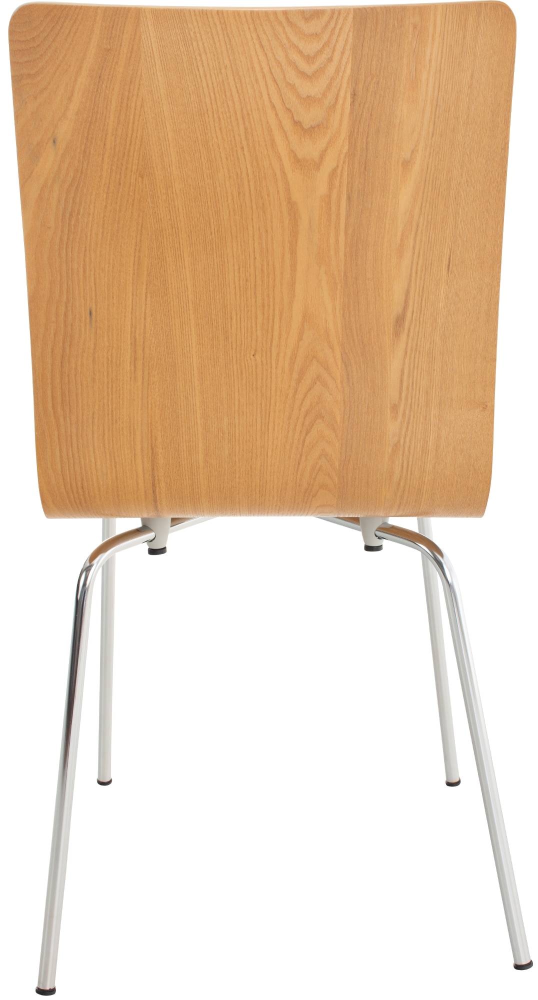 Lot de 4 chaises visiteur Pepe en bois