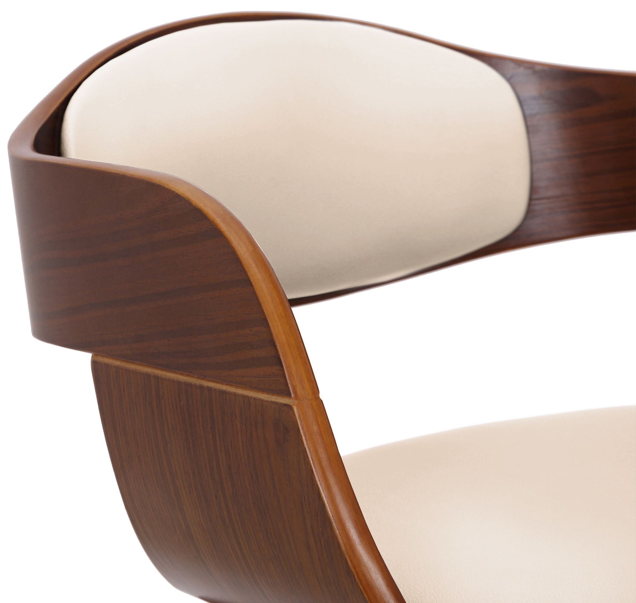Chaise retro Kingston en similicuir