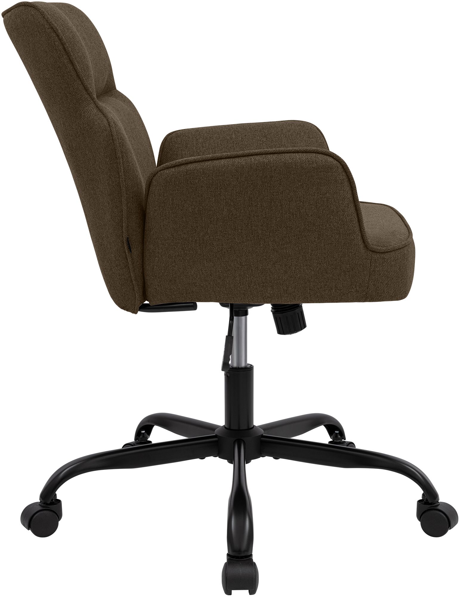 Chaise de bureau Amado en tissu