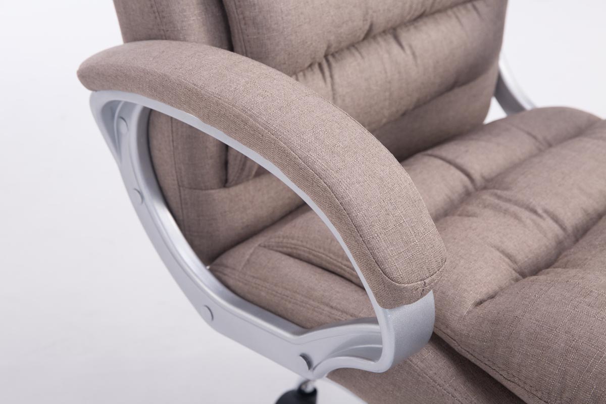 Fauteuil de bureau XXL Vancouver en tissu