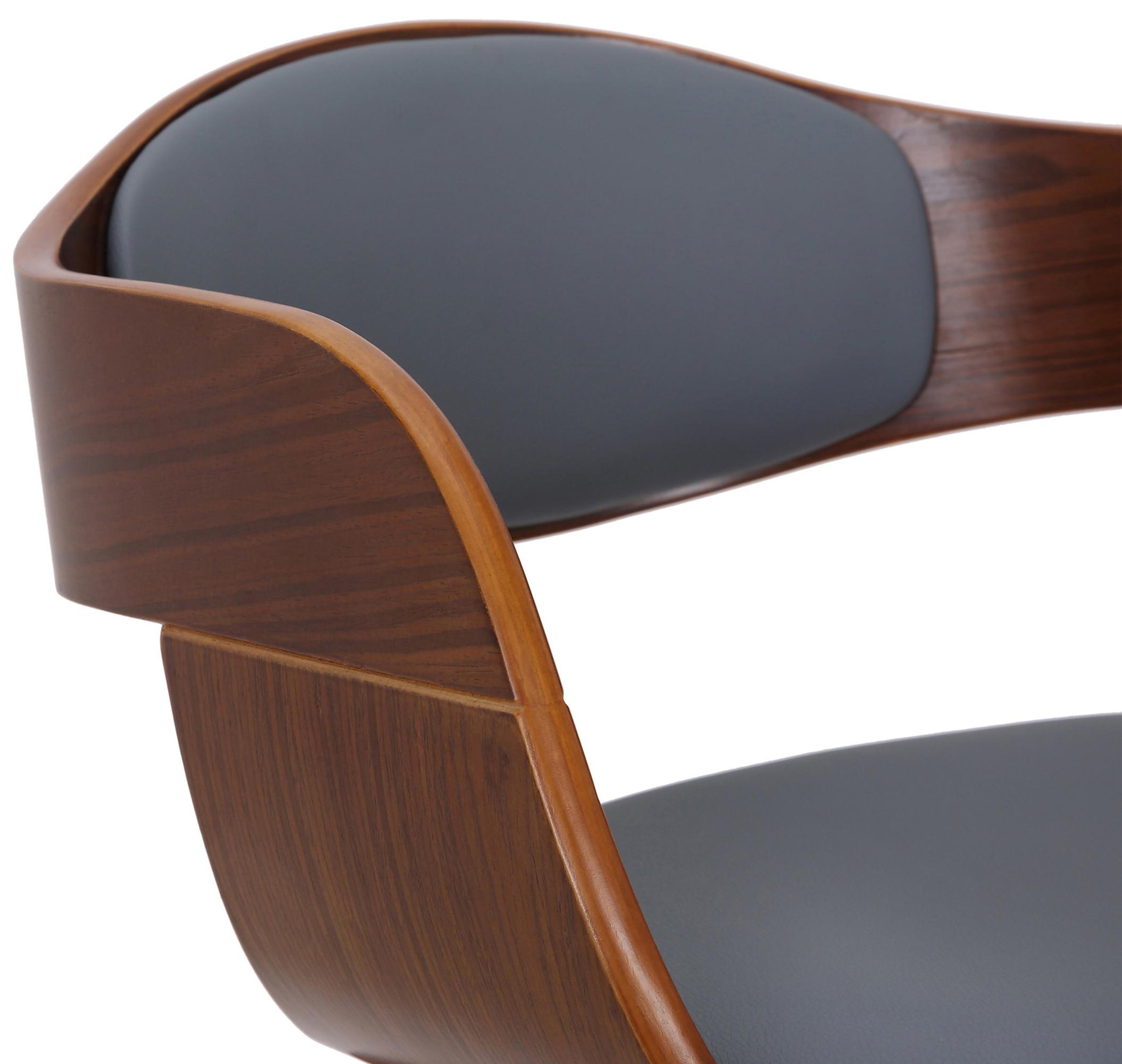 Chaise retro Kingston en similicuir