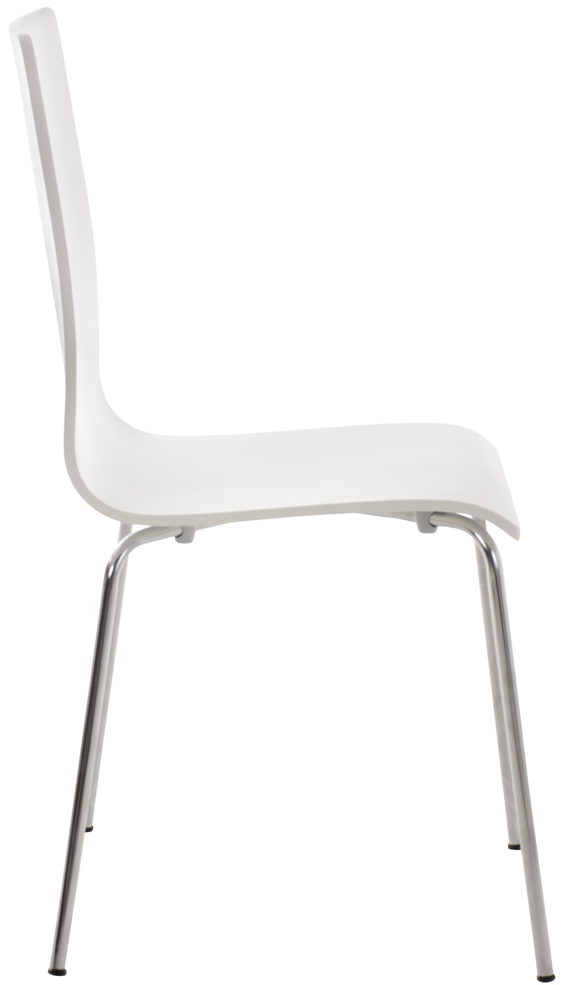 Lot de 4 chaises visiteur Pepe en bois