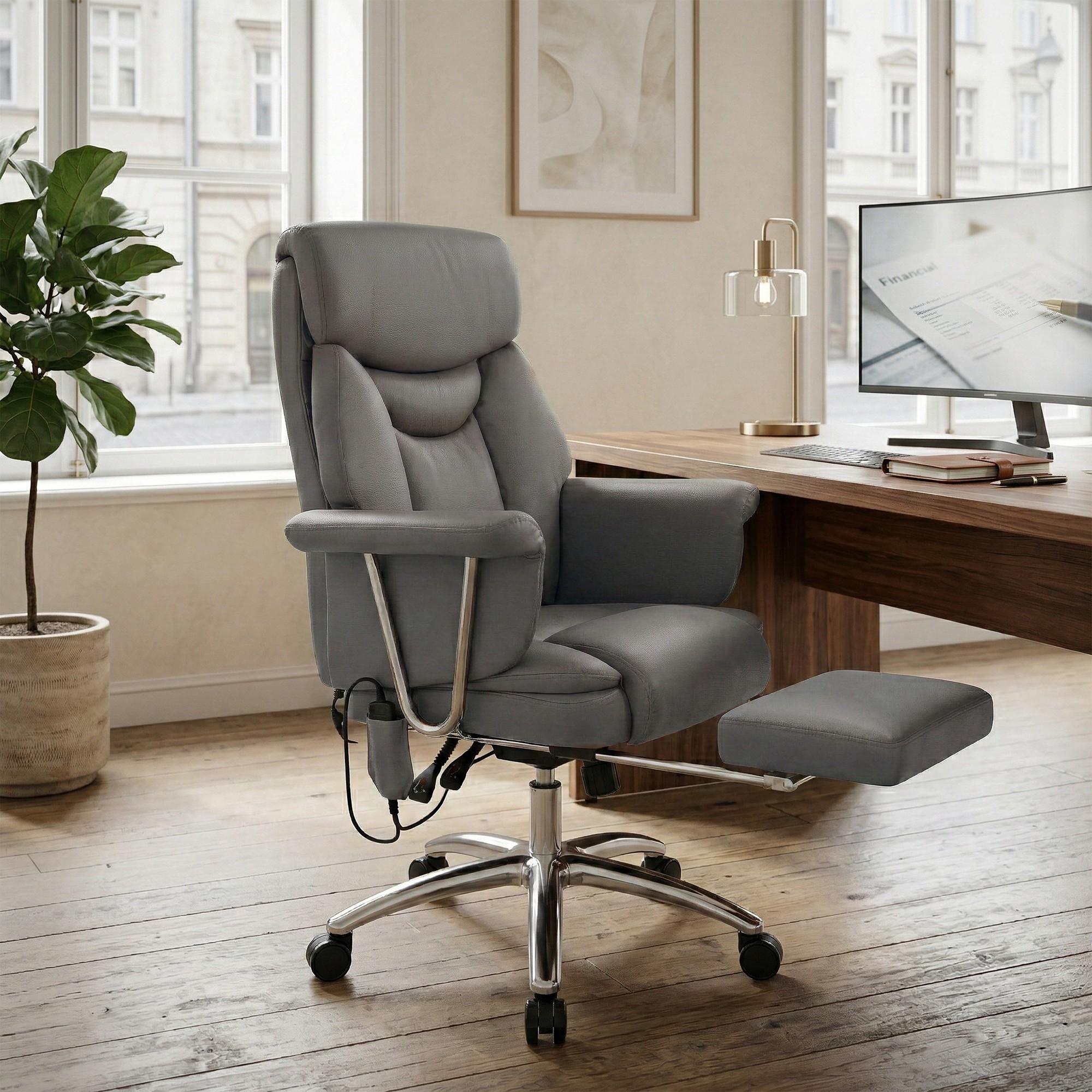 Fauteuil de bureau Dahra avec fonction massage