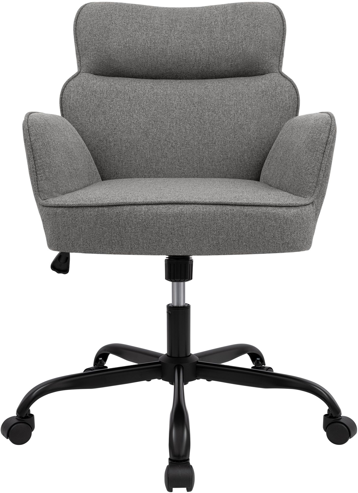 Chaise de bureau Amado en tissu