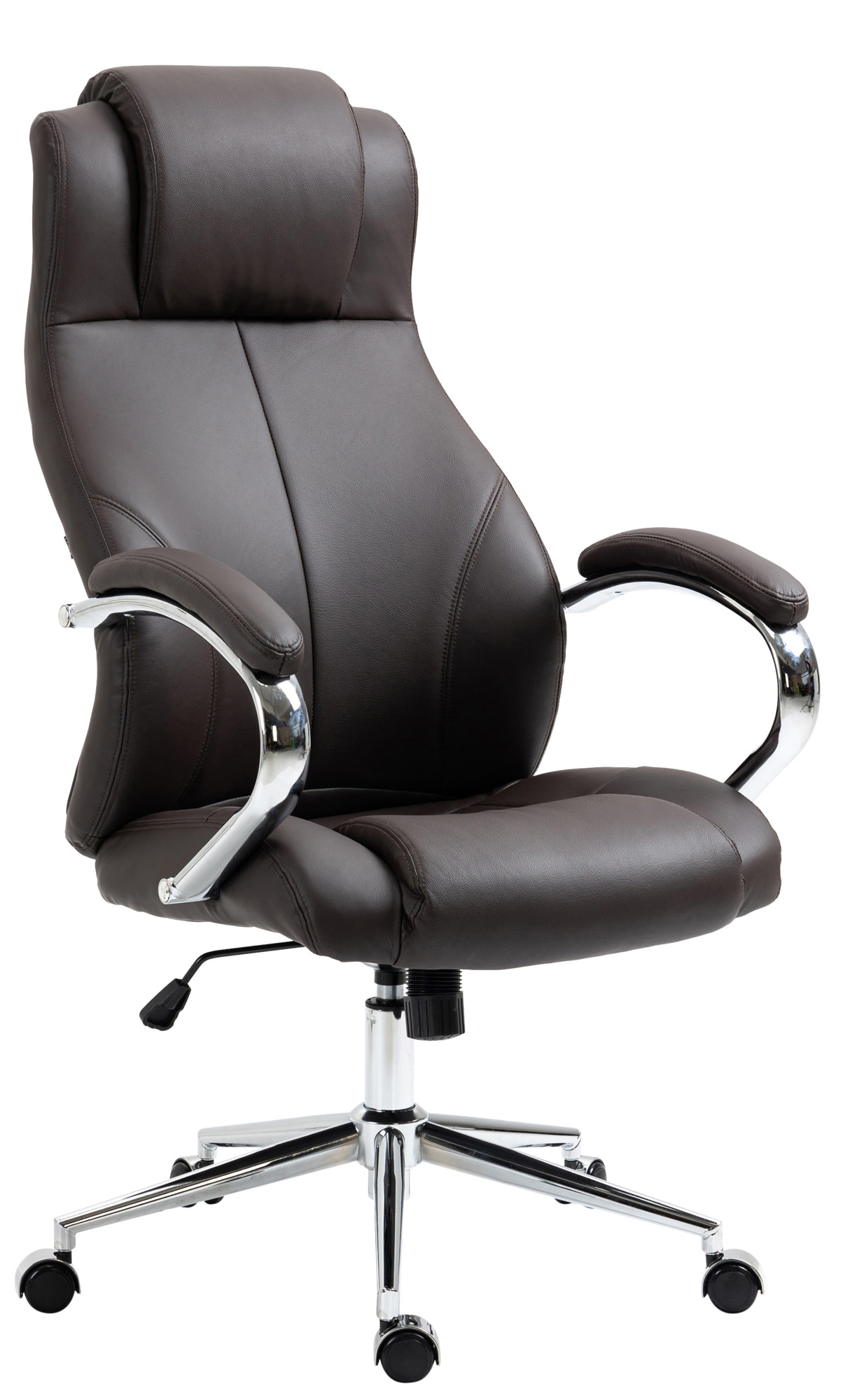 Chaise de bureau Salford cuir véritable
