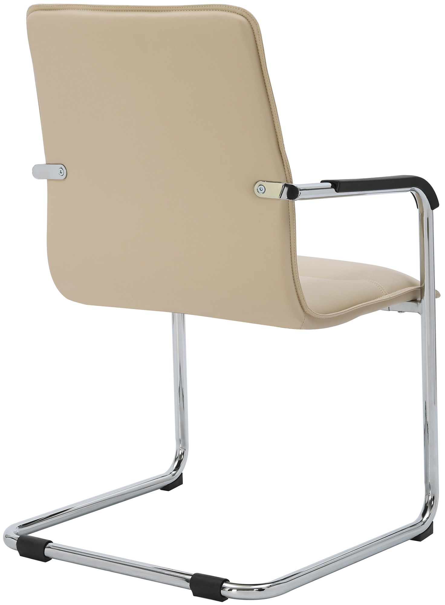 Chaise cantilever Seattle en similicuir