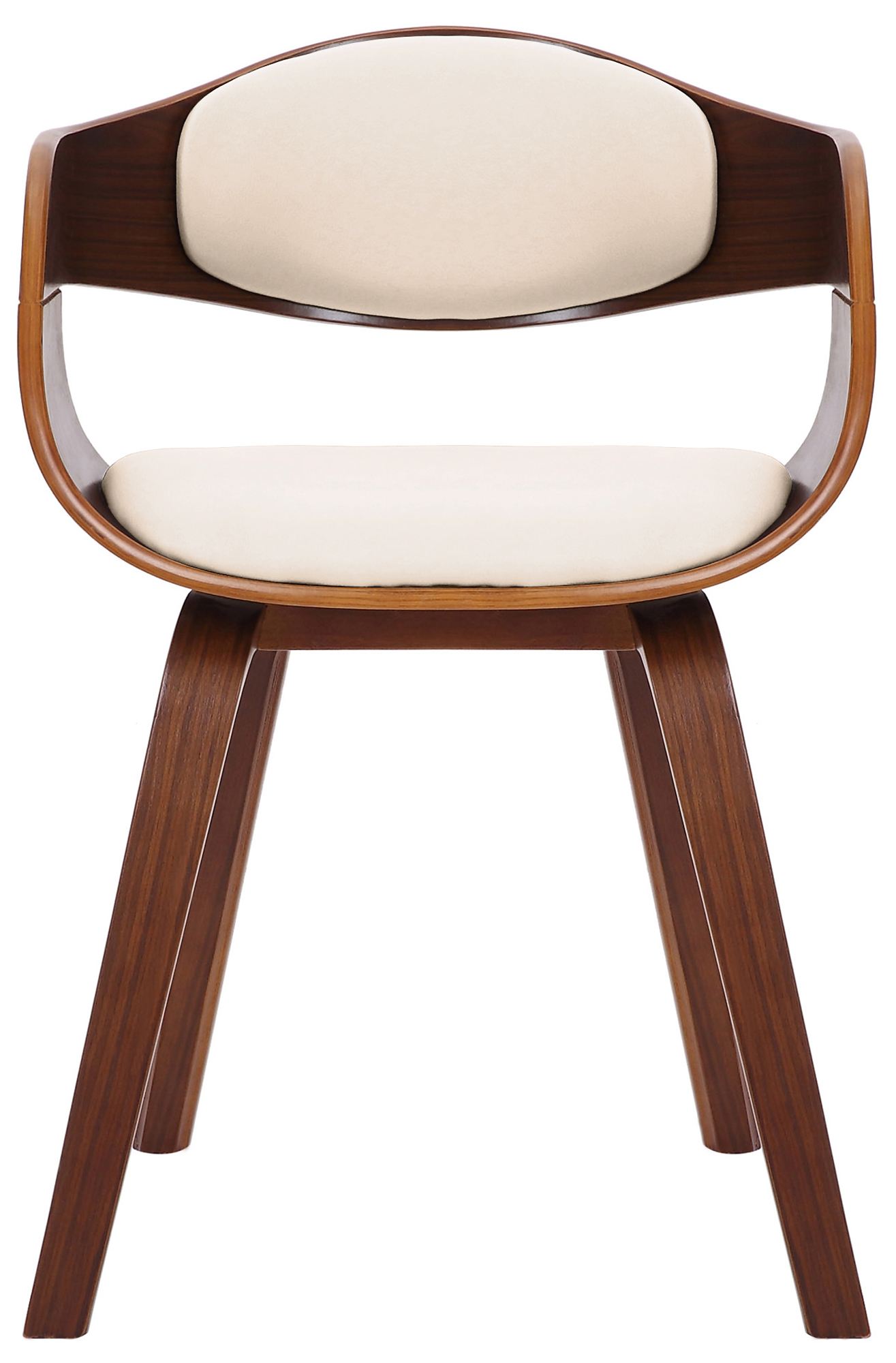 Chaise retro Kingston en similicuir