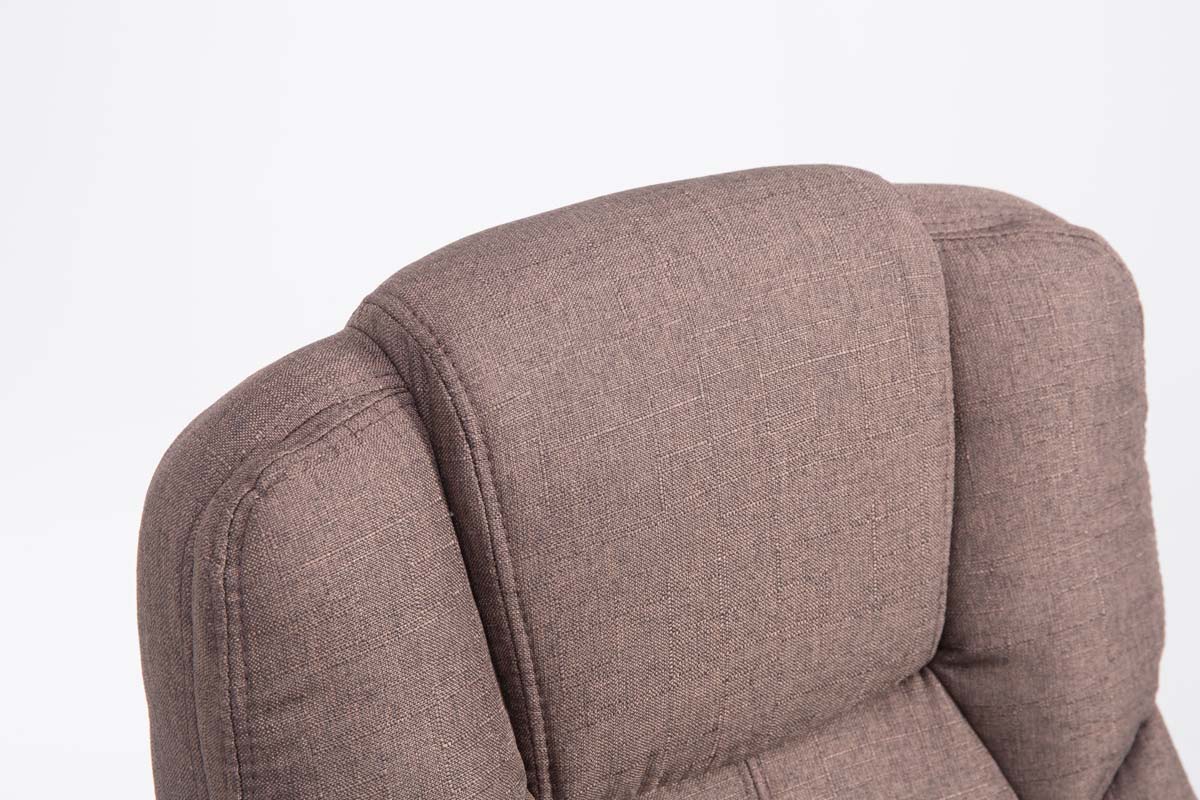Fauteuil de bureau XXL Xanthos en Tissu  capacité de charge 210 kg