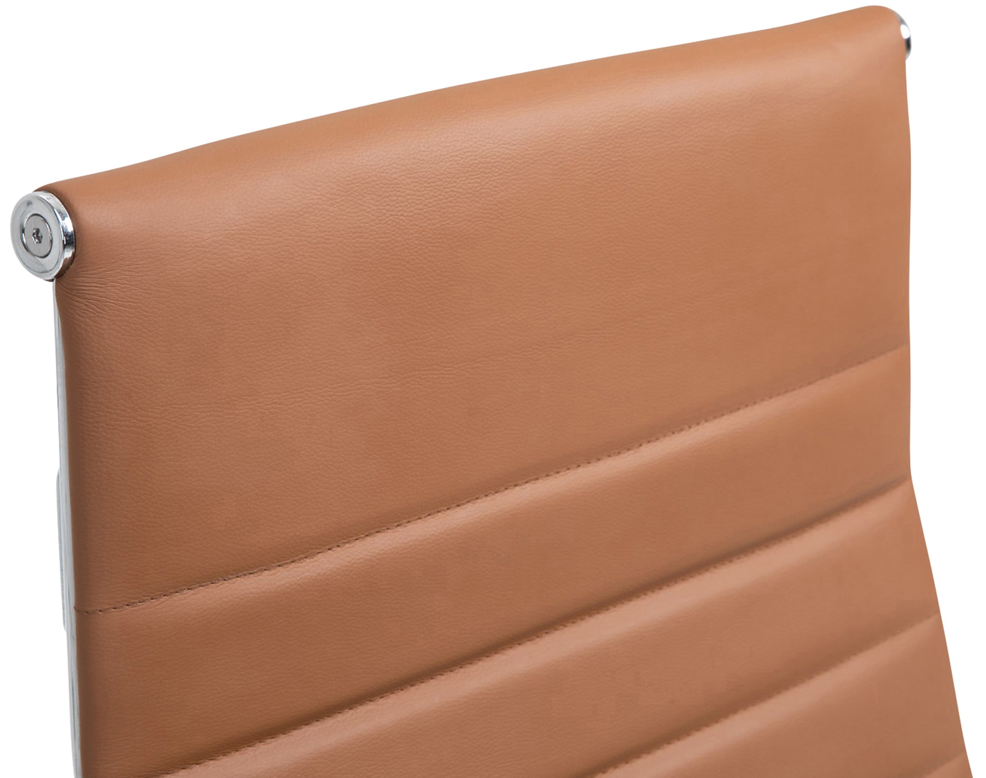 Chaise de bureau Kolumbus cuir véritable