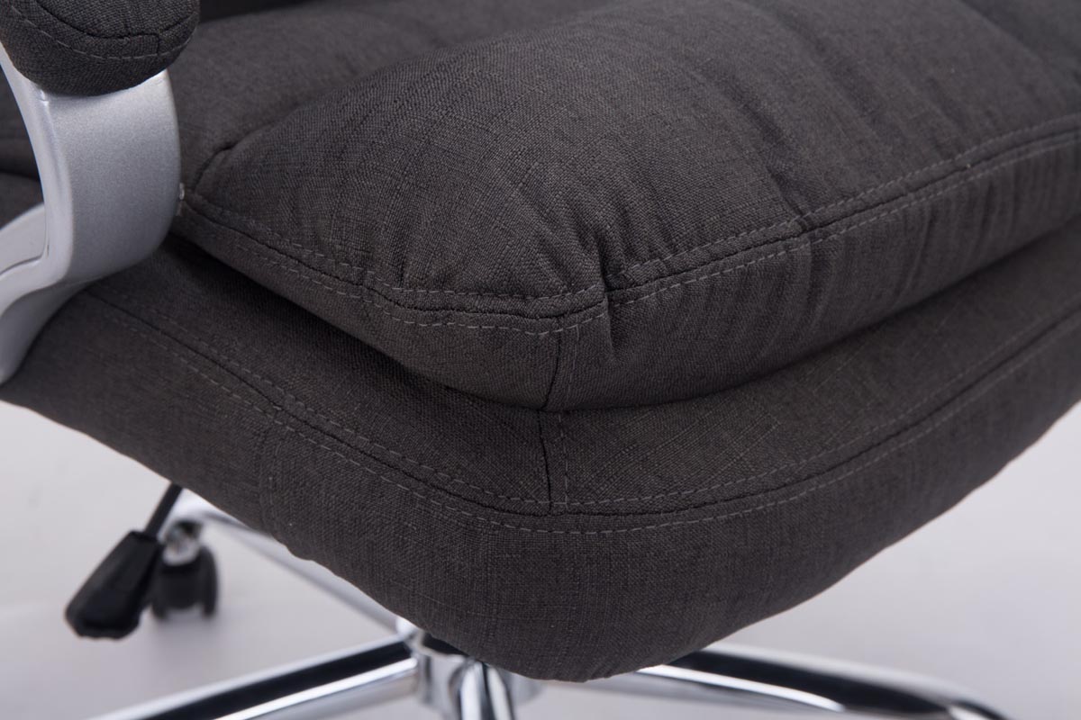 Fauteuil de bureau XXL Vancouver en tissu
