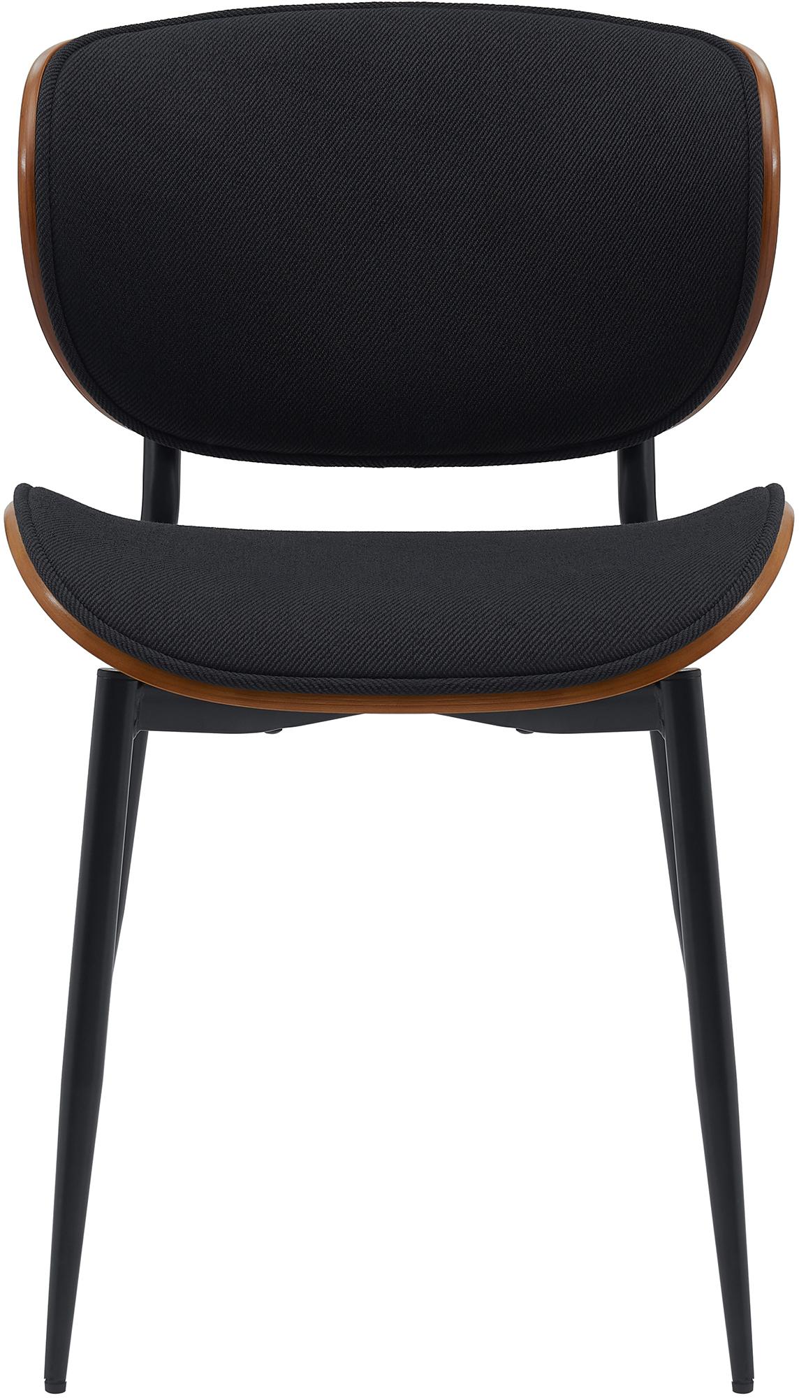 Lot de 2 chaises visiteurs Enid en similicuir ou en tissu