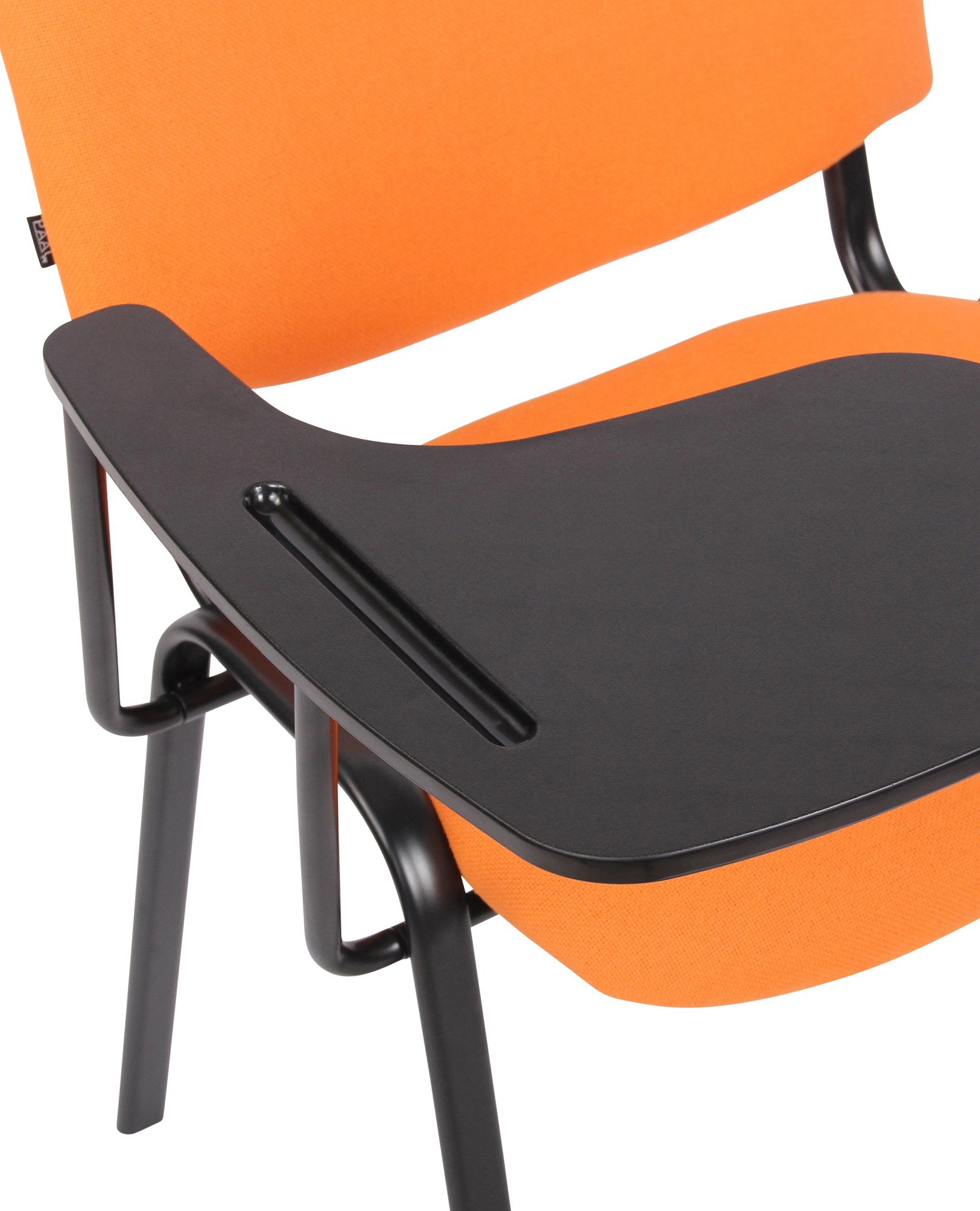 Chaise Ken en tissu avec tablette rabattable