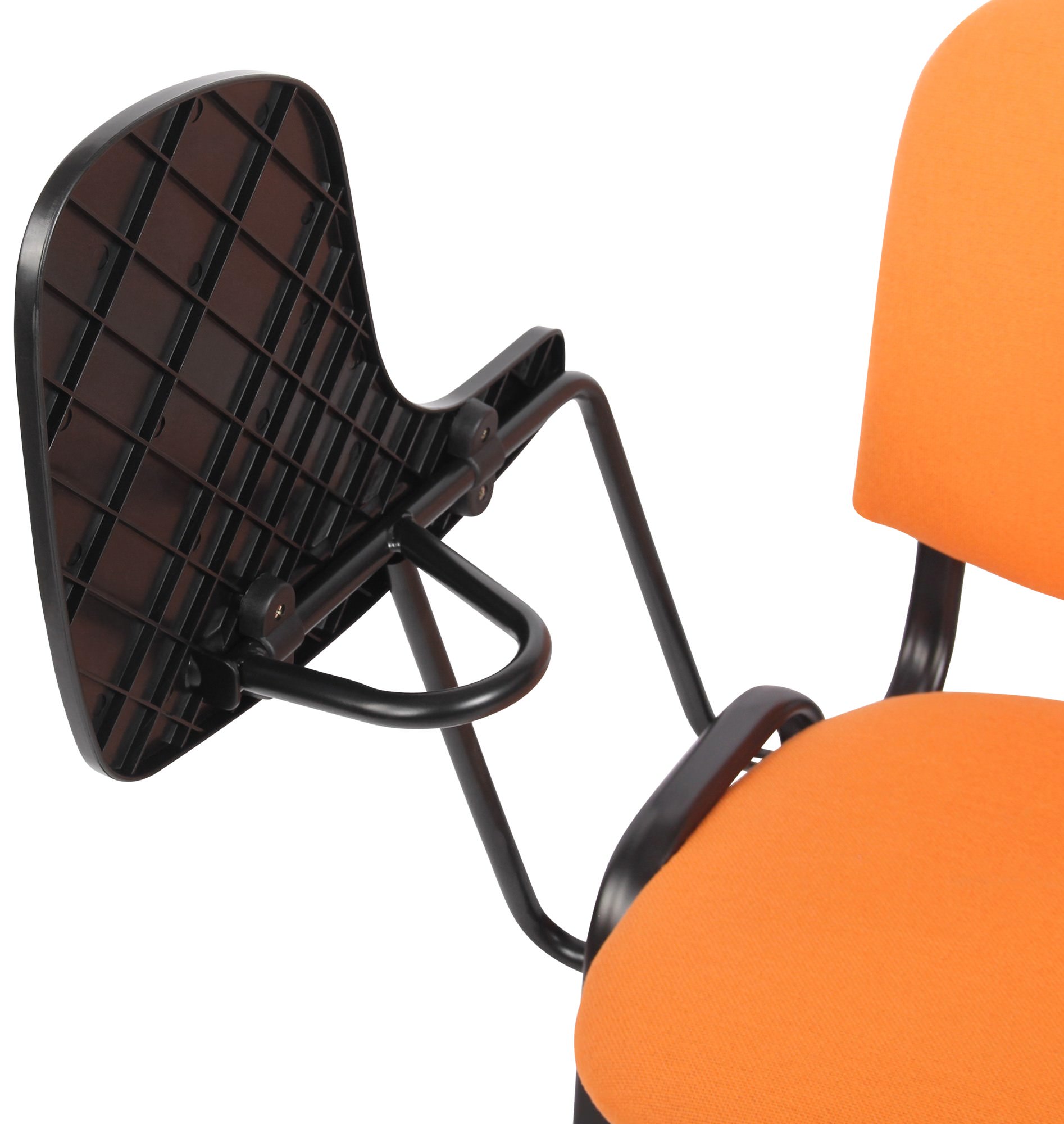 Lot de 4 Chaises Ken en tissu avec tablette rabattable
