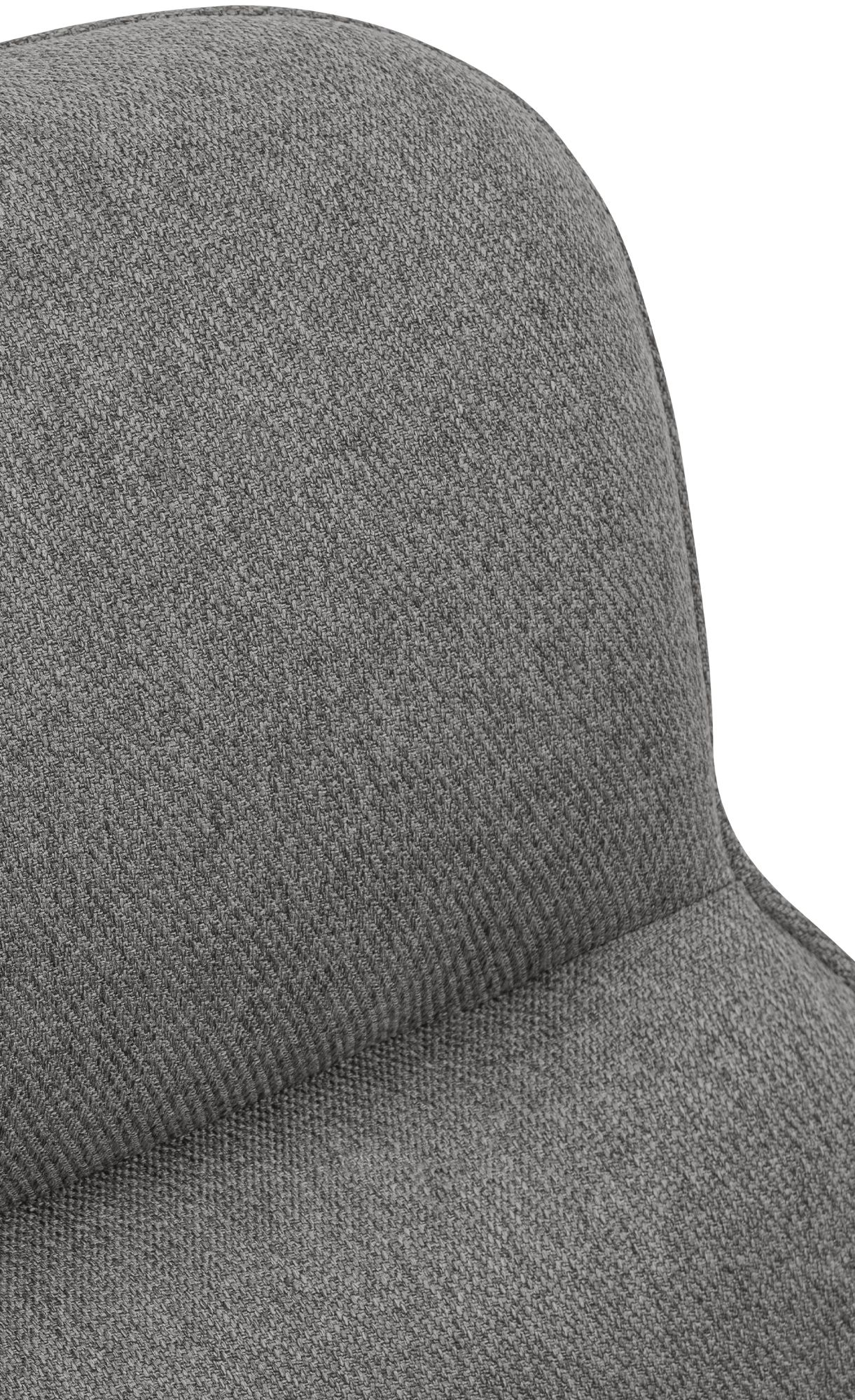 Chaise de bureau Amado en tissu