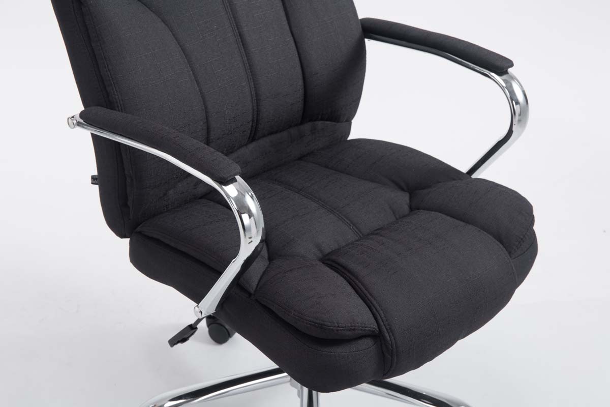 Fauteuil de bureau XXL Xanthos en Tissu  capacité de charge 210 kg