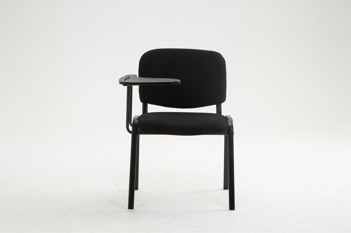 Chaise Ken en tissu avec tablette rabattable