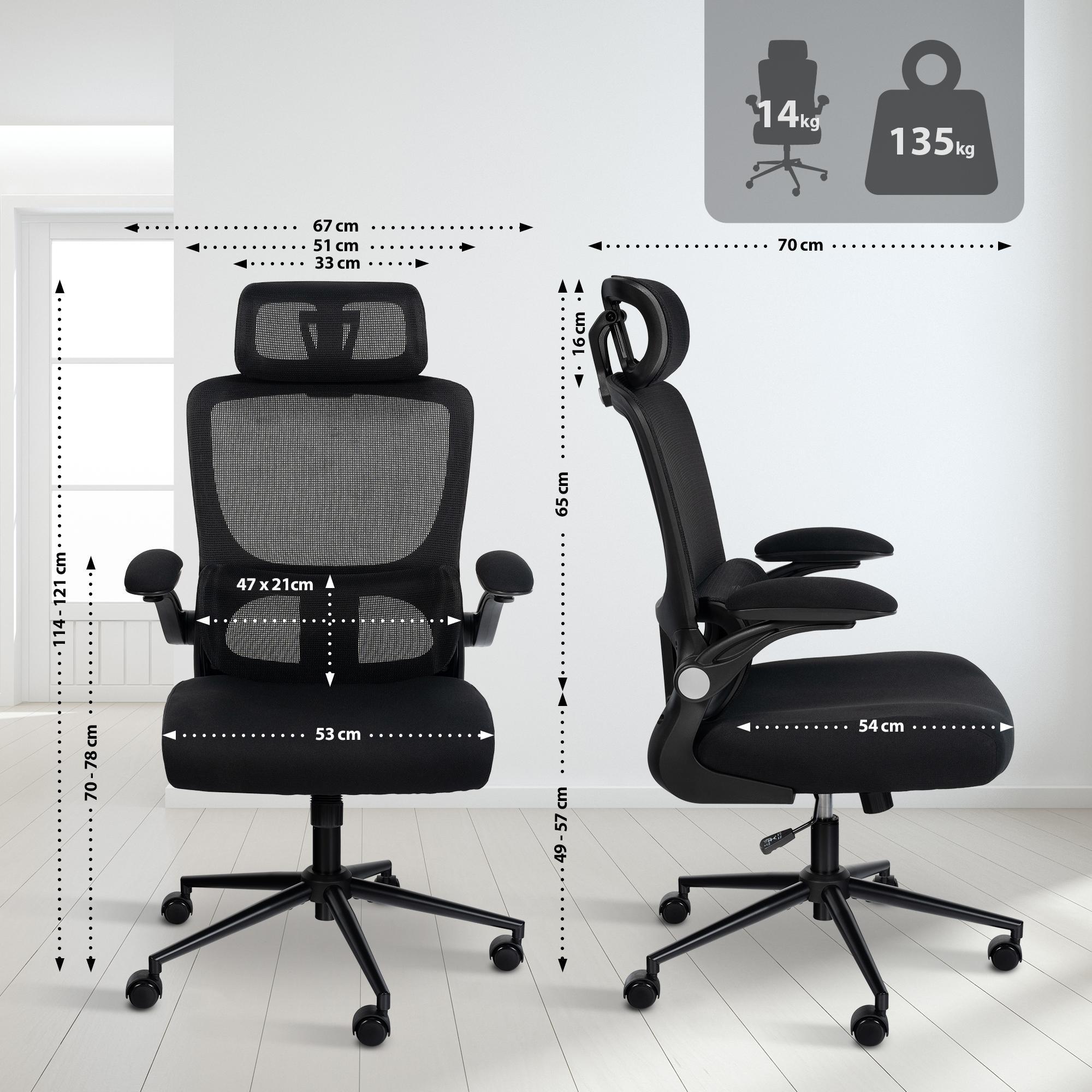 Chaise de bureau Newberg