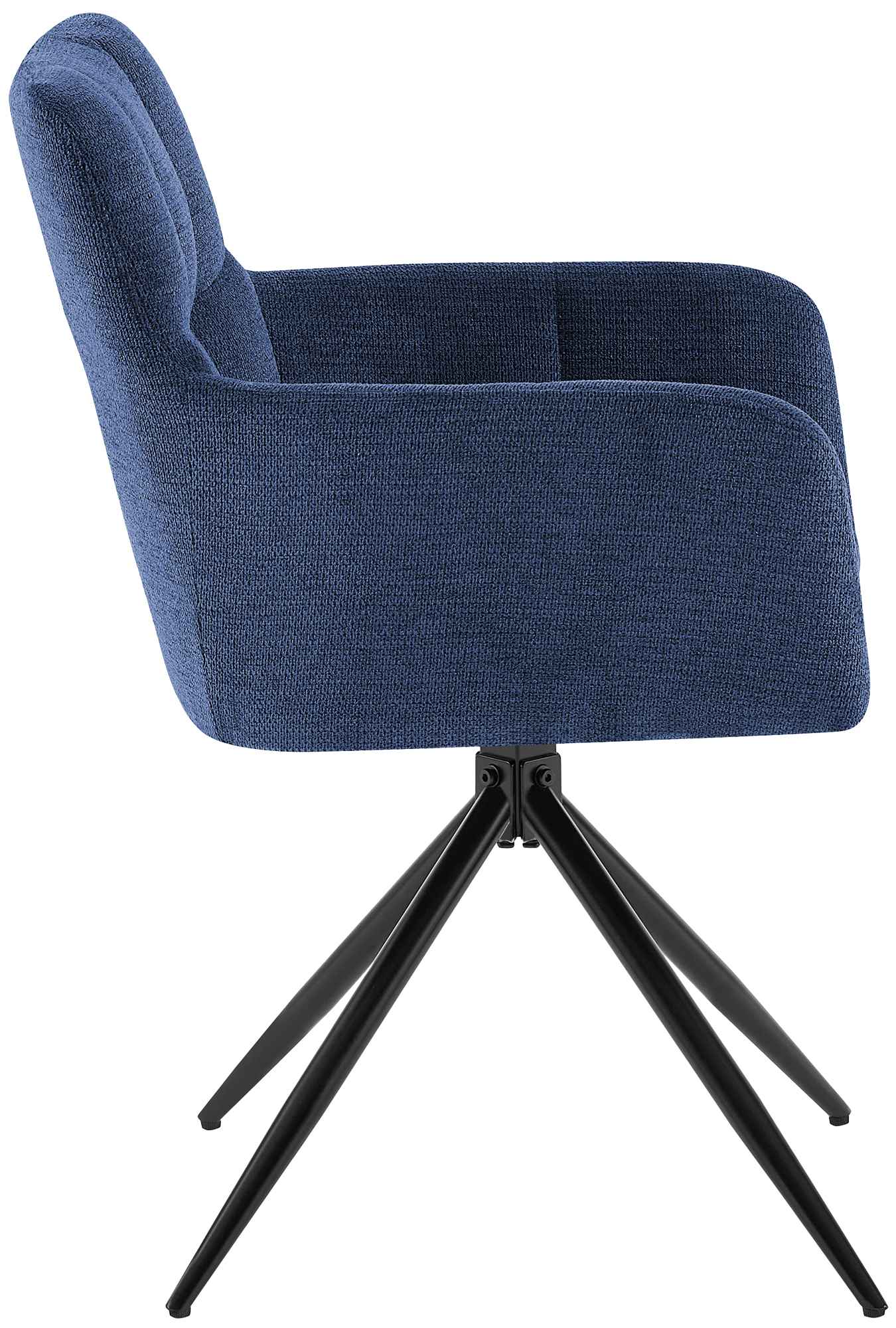 Lot de 2 chaises de salle à manger Jonah en tissu