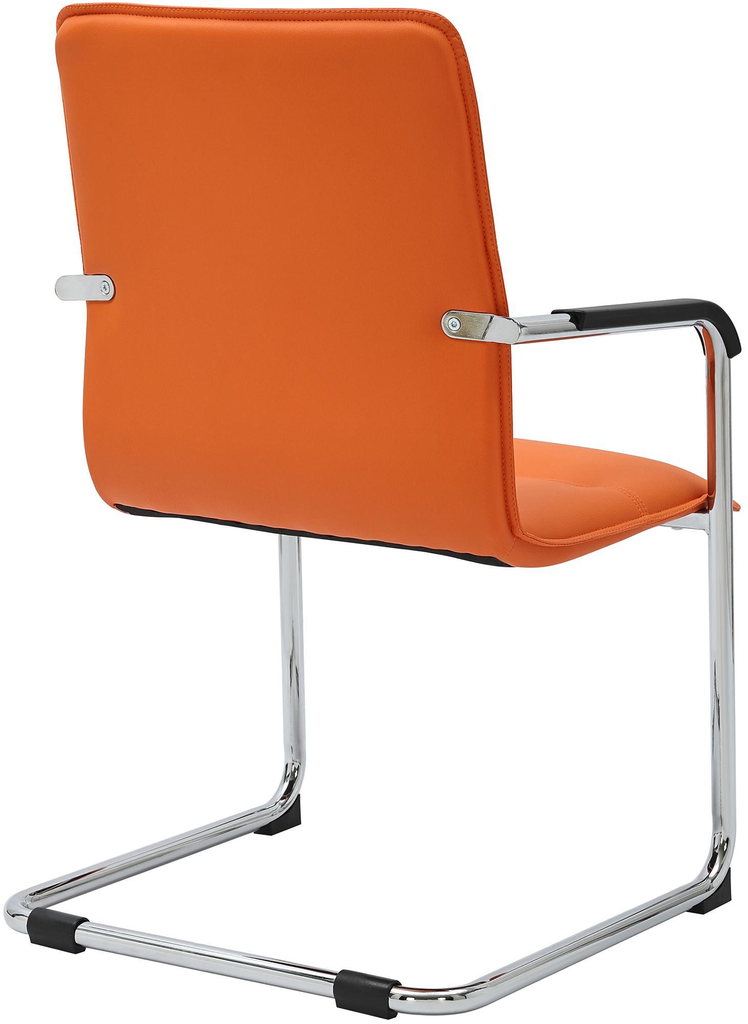 Chaise cantilever Seattle en similicuir