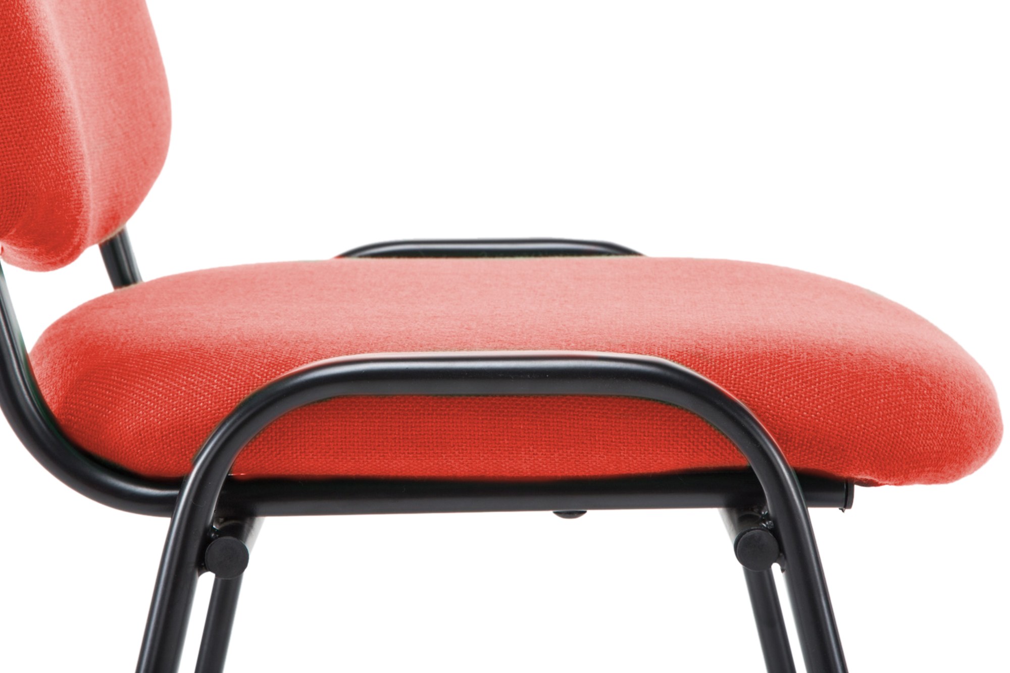 Chaise design empilable Ken V2 tissu