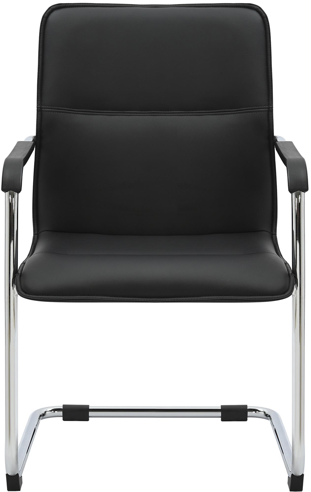 Chaise cantilever Seattle en similicuir