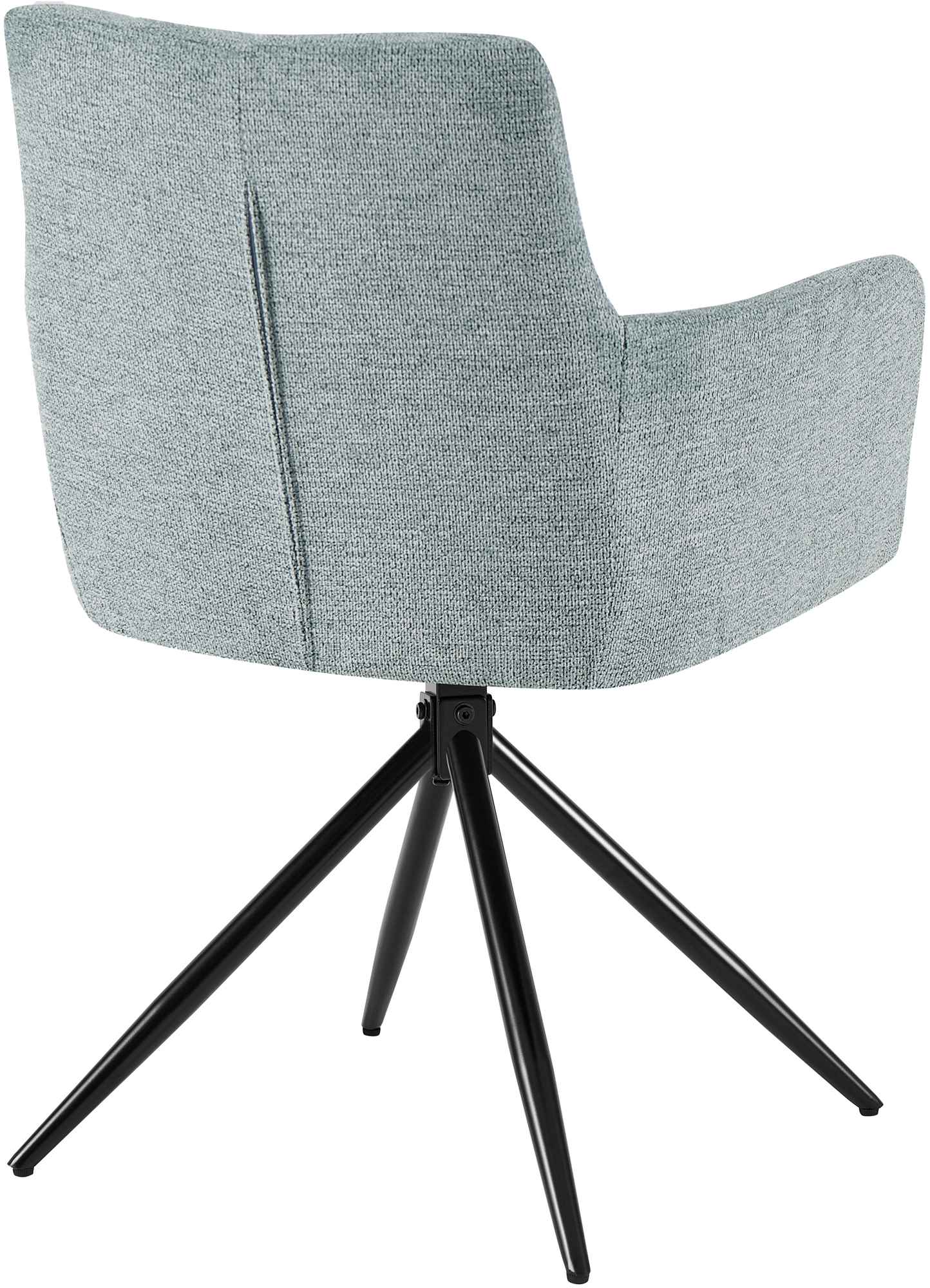 Lot de 2 chaises de salle à manger Jonah en tissu