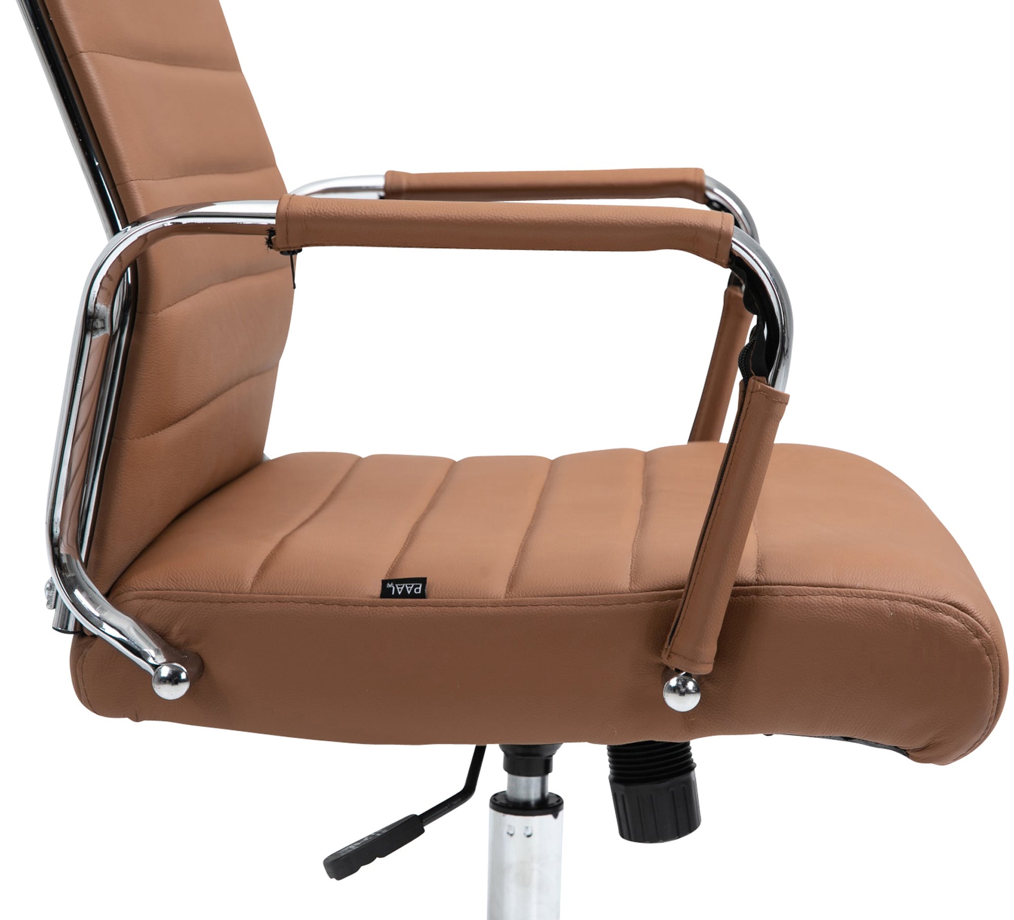 Chaise de bureau Kolumbus cuir véritable