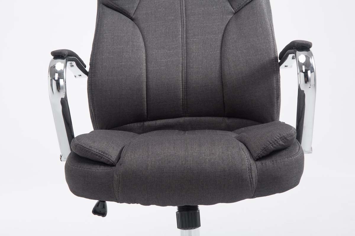 Fauteuil de bureau XXL Xanthos en Tissu  capacité de charge 210 kg