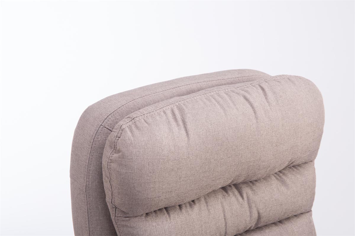 Fauteuil de bureau XXL Vancouver en tissu