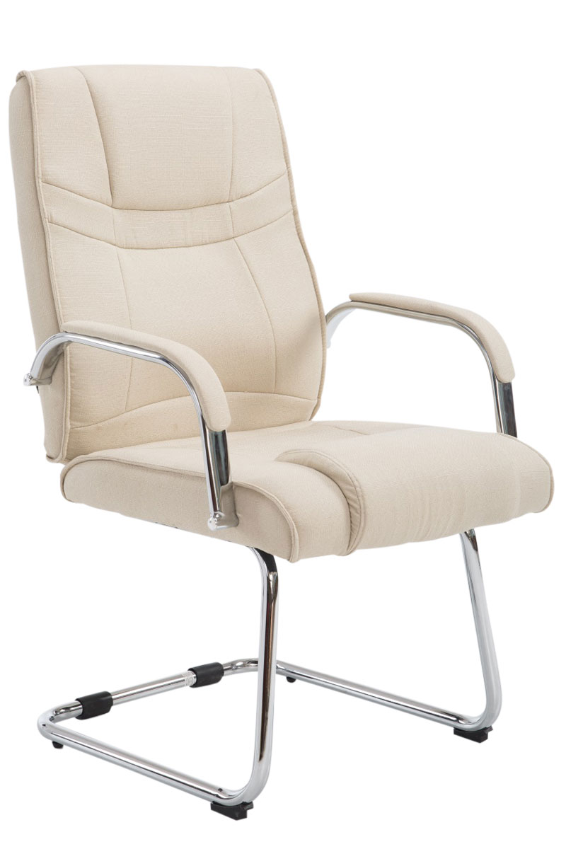 Chaise visiteur Attila tissu