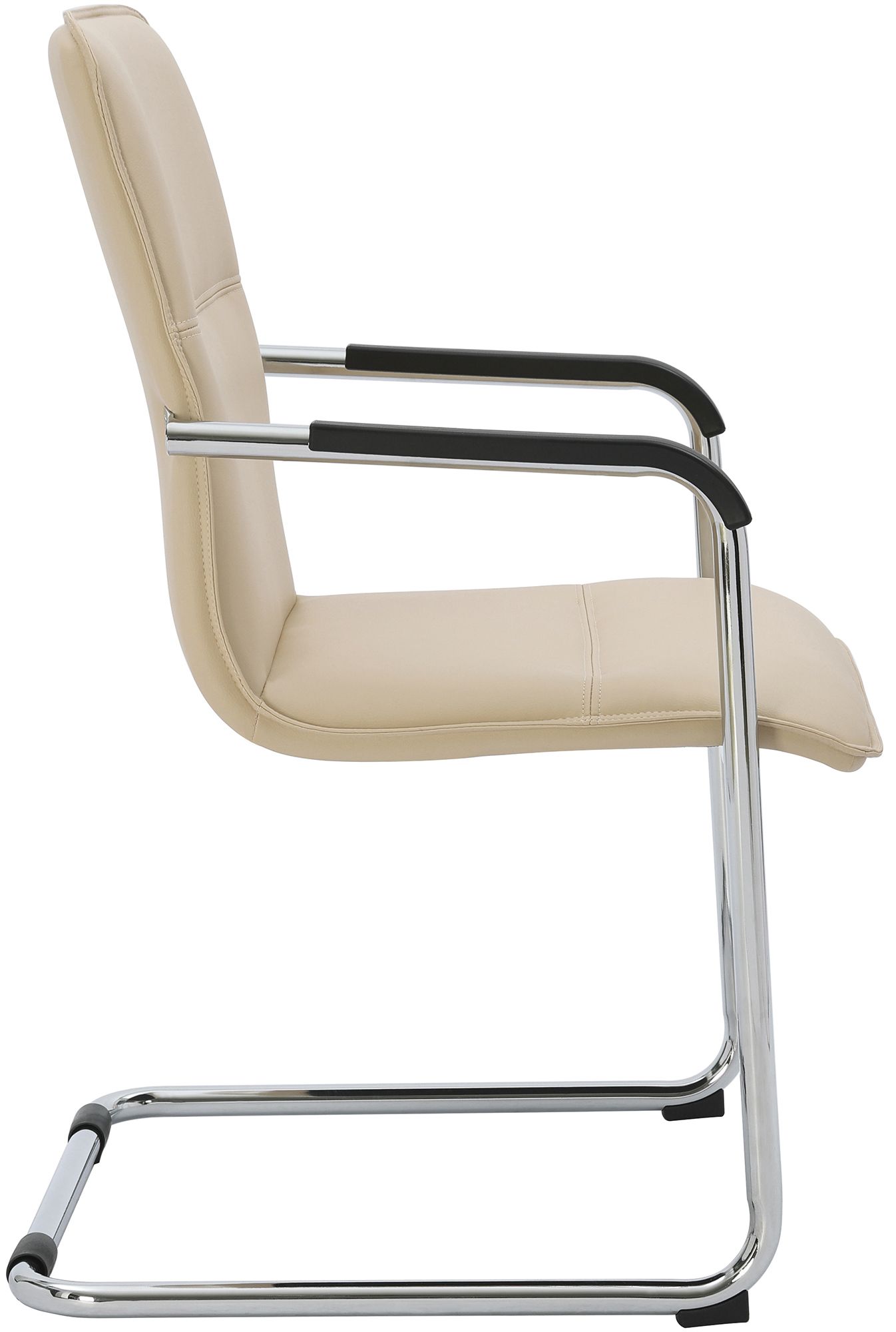Chaise cantilever Seattle en similicuir