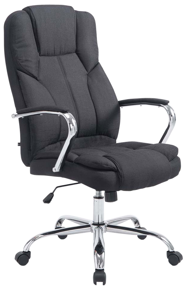 Fauteuil de bureau XXL Xanthos en Tissu  capacité de charge 210 kg
