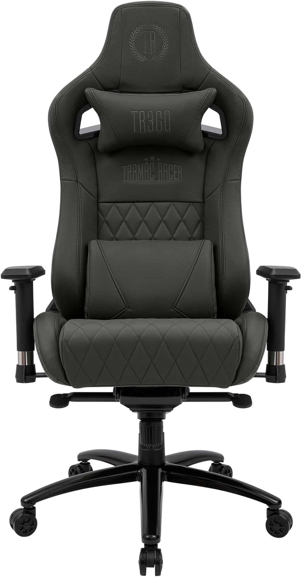 Fauteuil de bureau Keren revêtement en cuir véritable