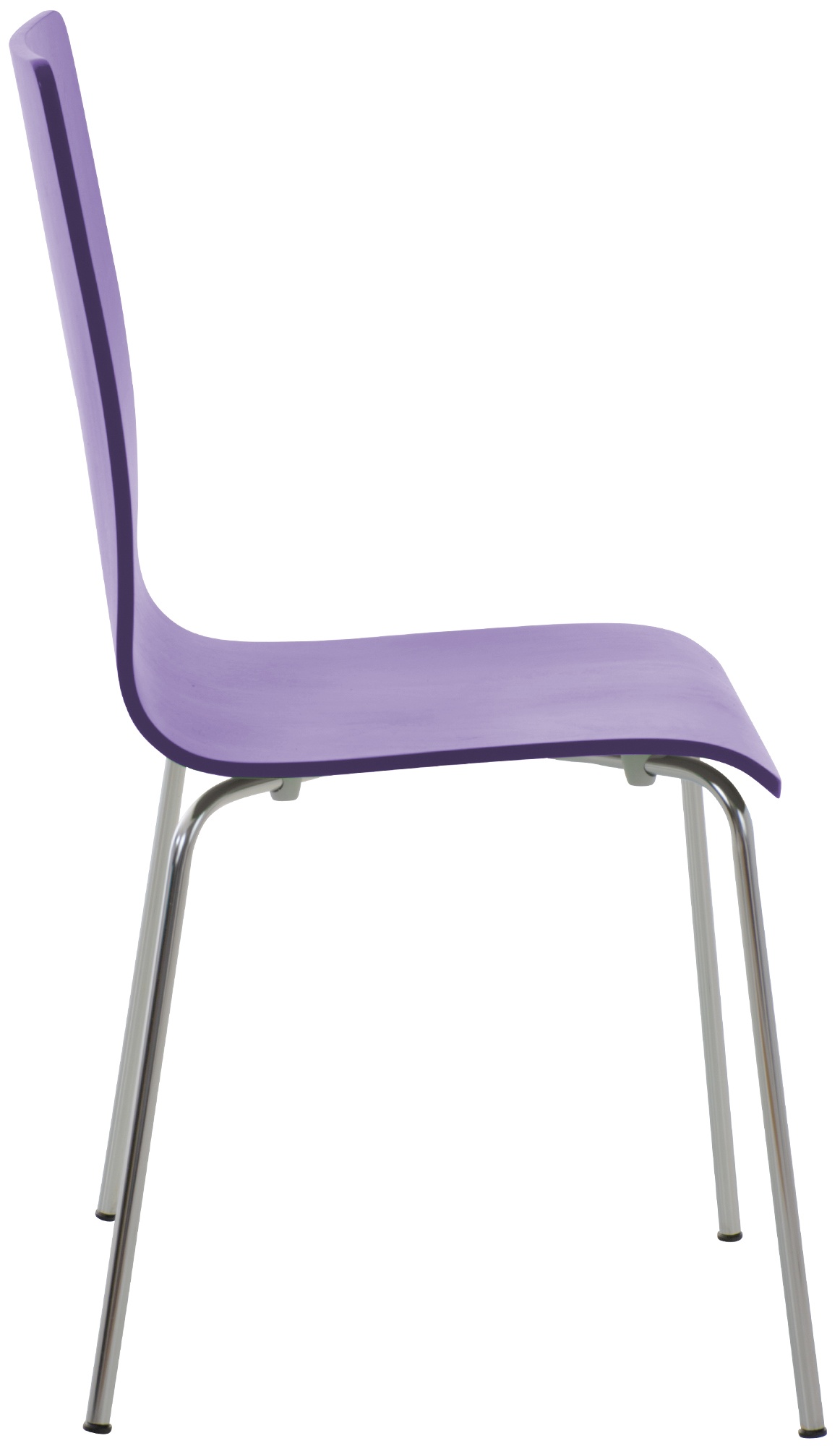 Lot de 4 chaises visiteur Pepe en bois