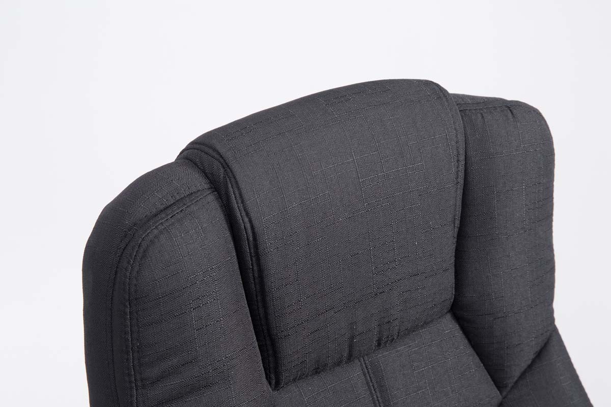 Fauteuil de bureau XXL Xanthos en Tissu  capacité de charge 210 kg