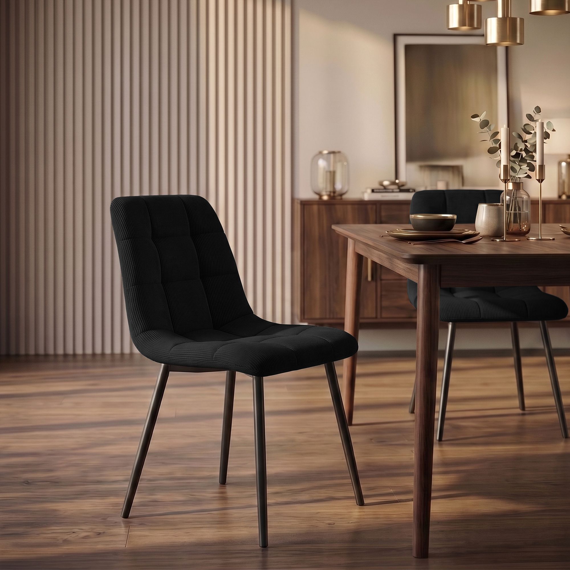 Lot de 4 chaises de salle à manger Tilde