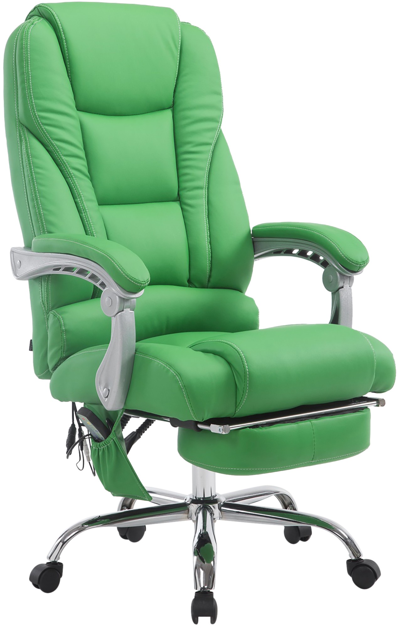 Chaise de bureau Pacific avec fonction massage simili cuir