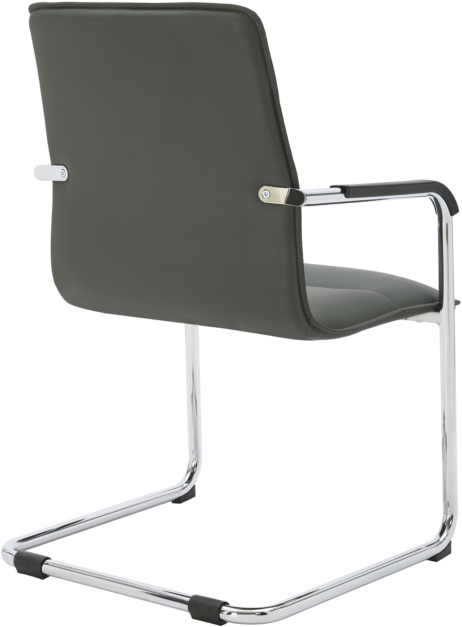 Chaise cantilever Seattle en similicuir