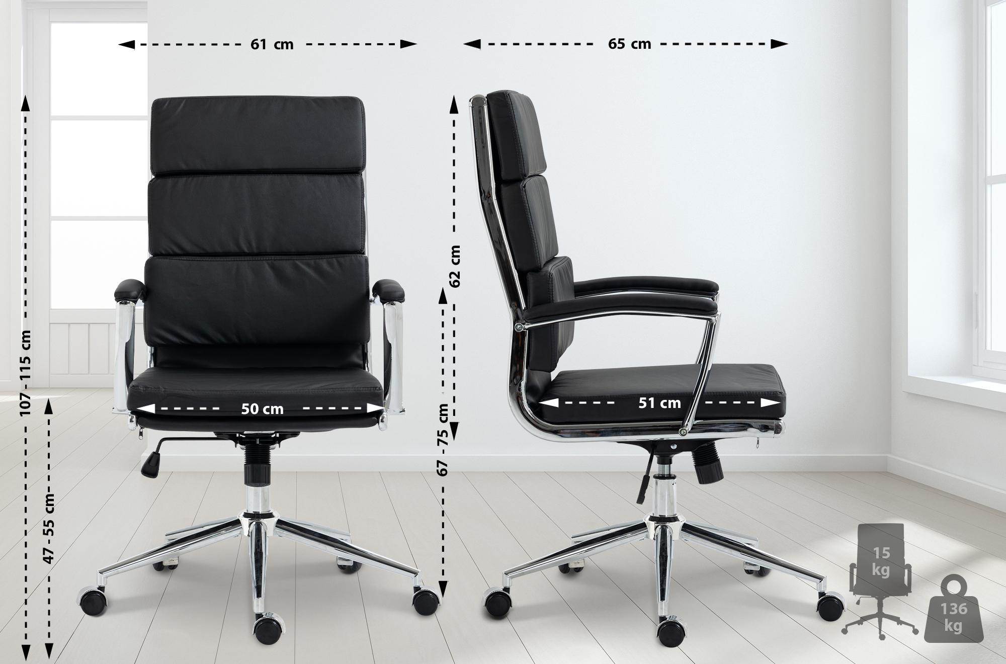 Chaise de bureau Cleveland