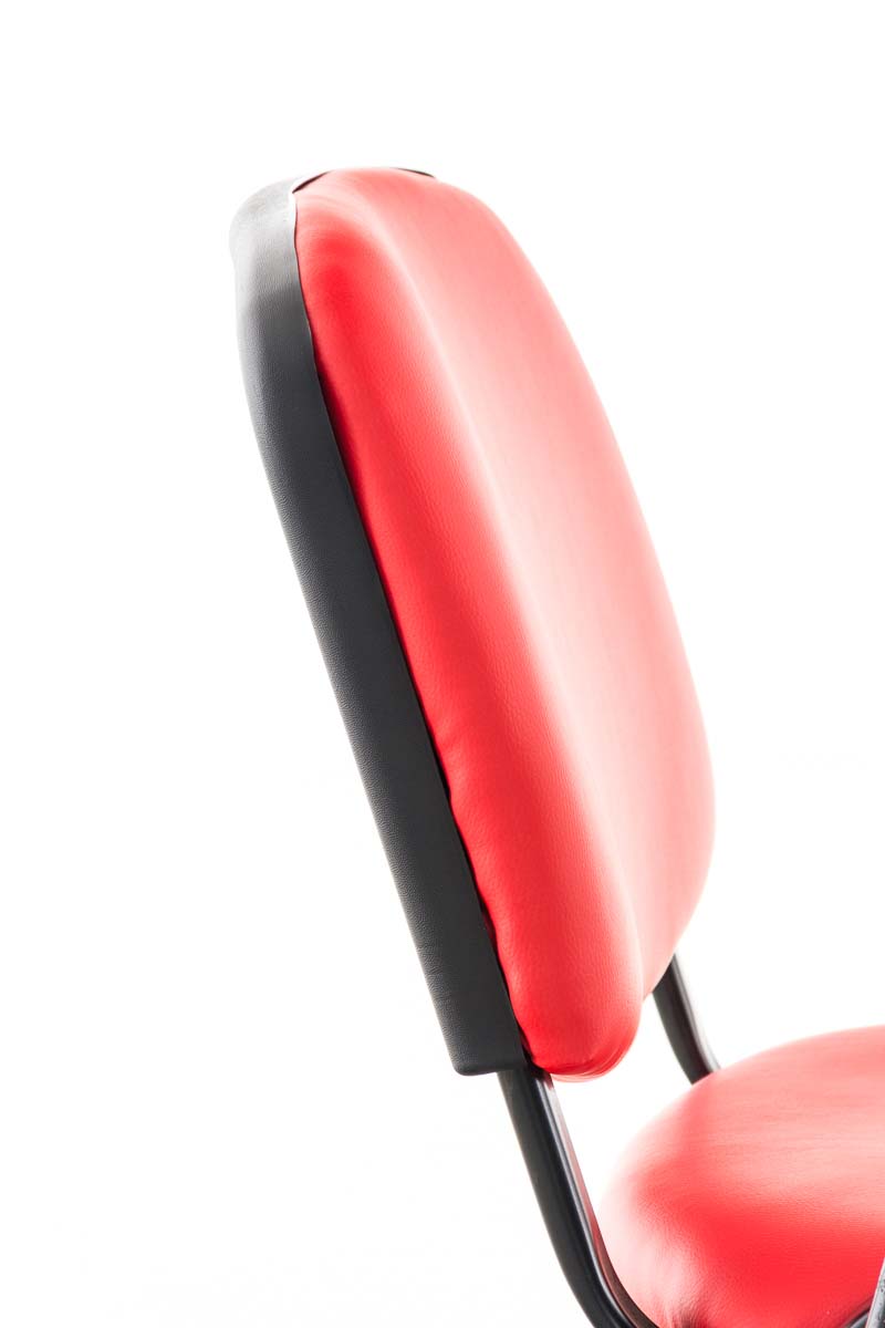 Chaise Ken en similicuir avec tablette rabattable