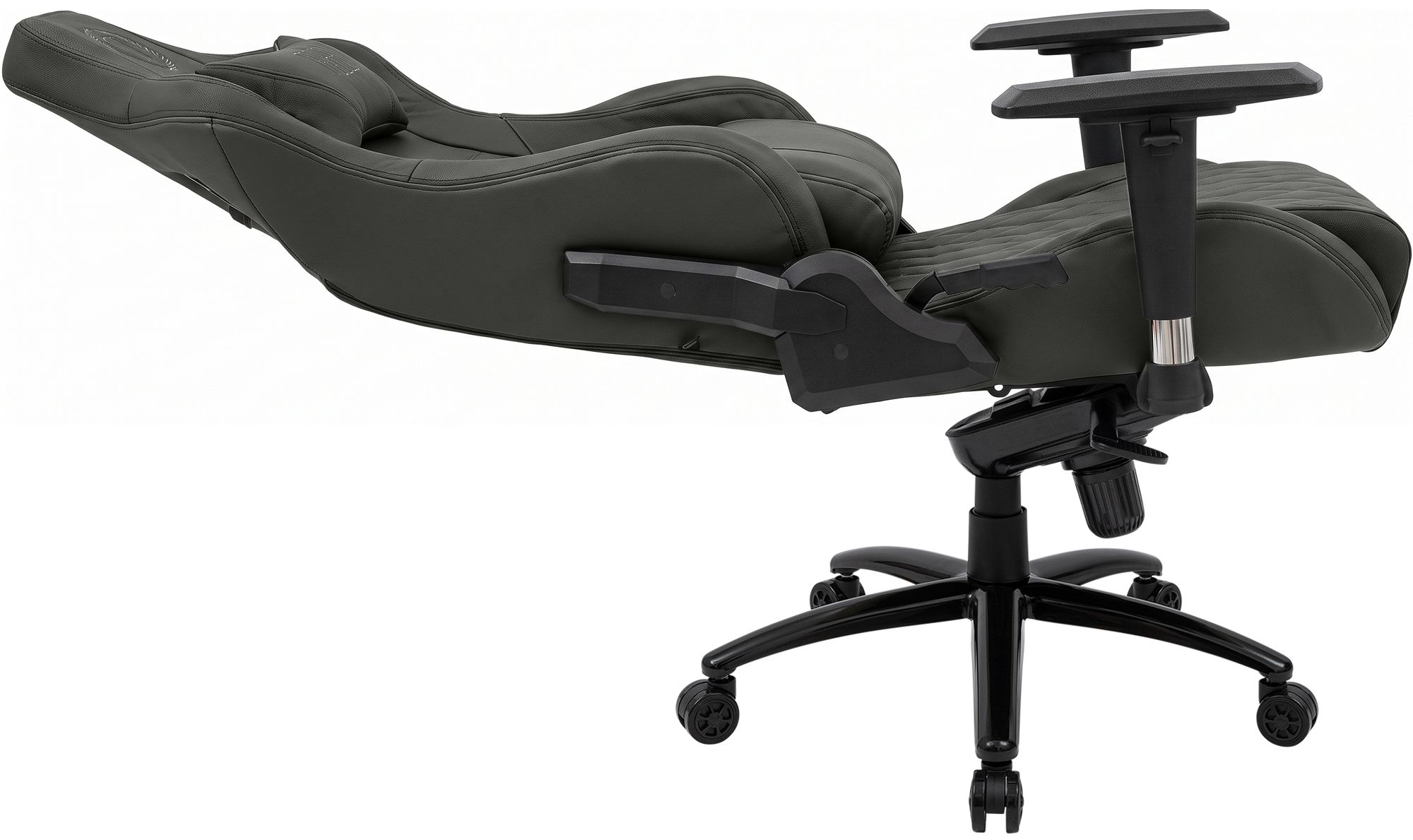 Fauteuil de bureau Keren revêtement en cuir véritable