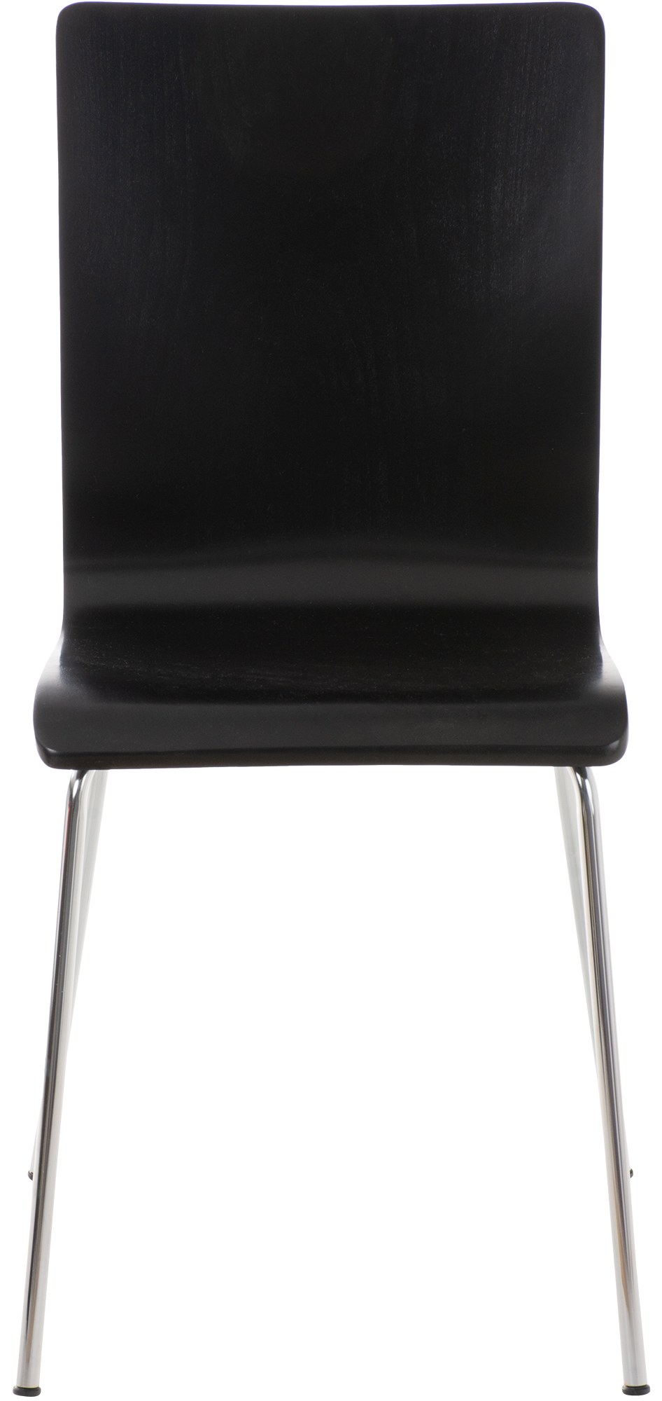 Lot de 4 chaises visiteur Pepe en bois