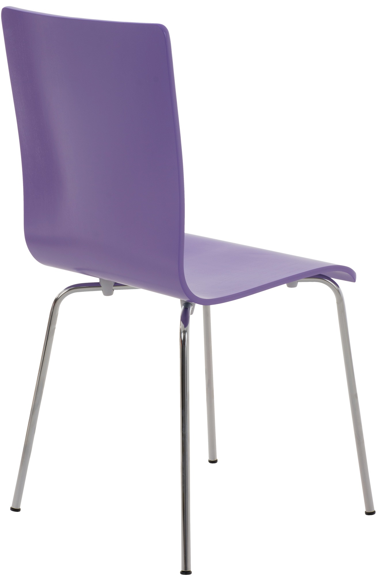 Lot de 4 chaises visiteur Pepe en bois