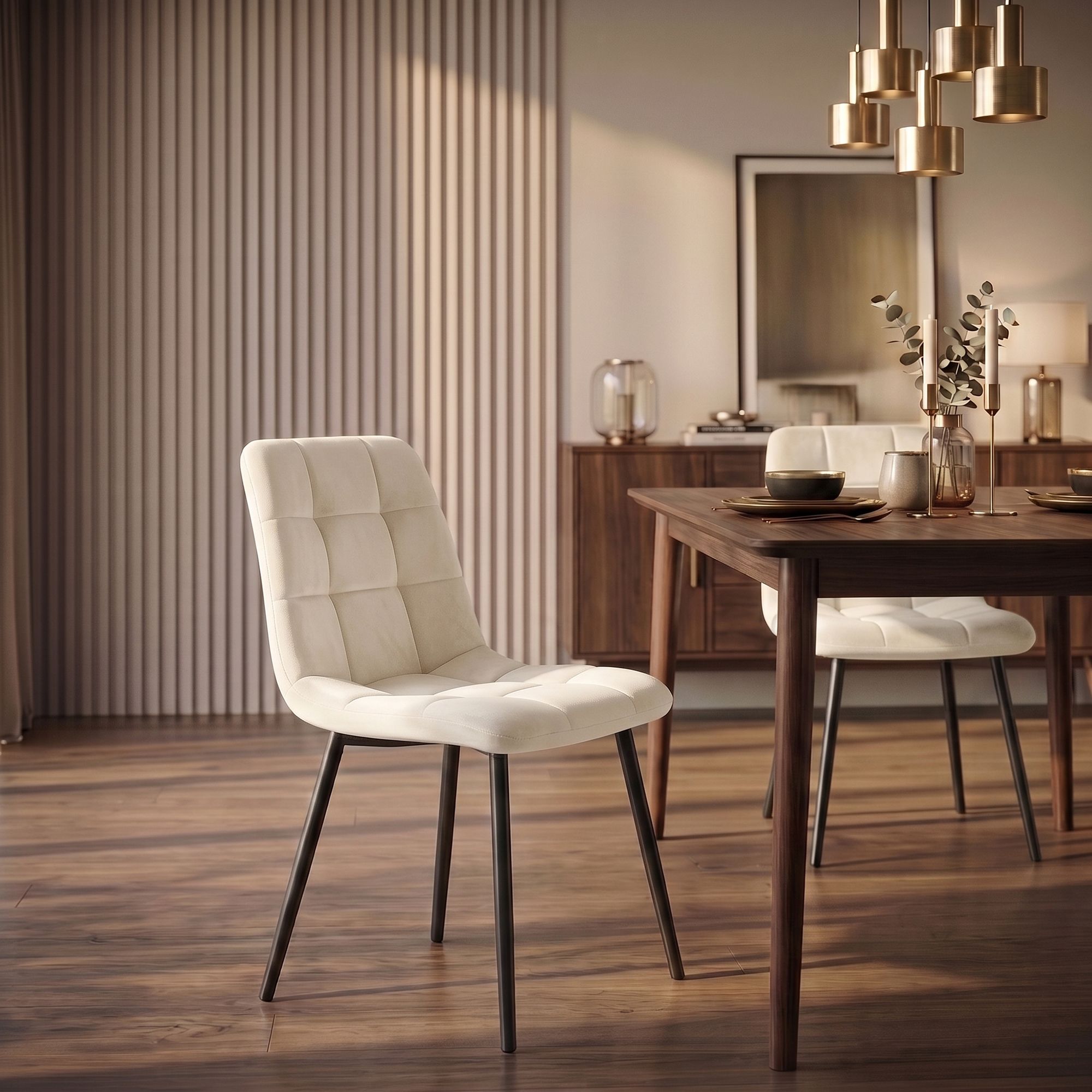 Lot de 4 chaises de salle à manger Tilde