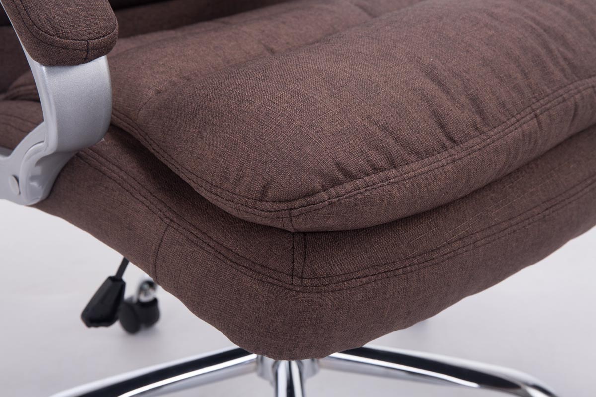 Fauteuil de bureau XXL Vancouver en tissu