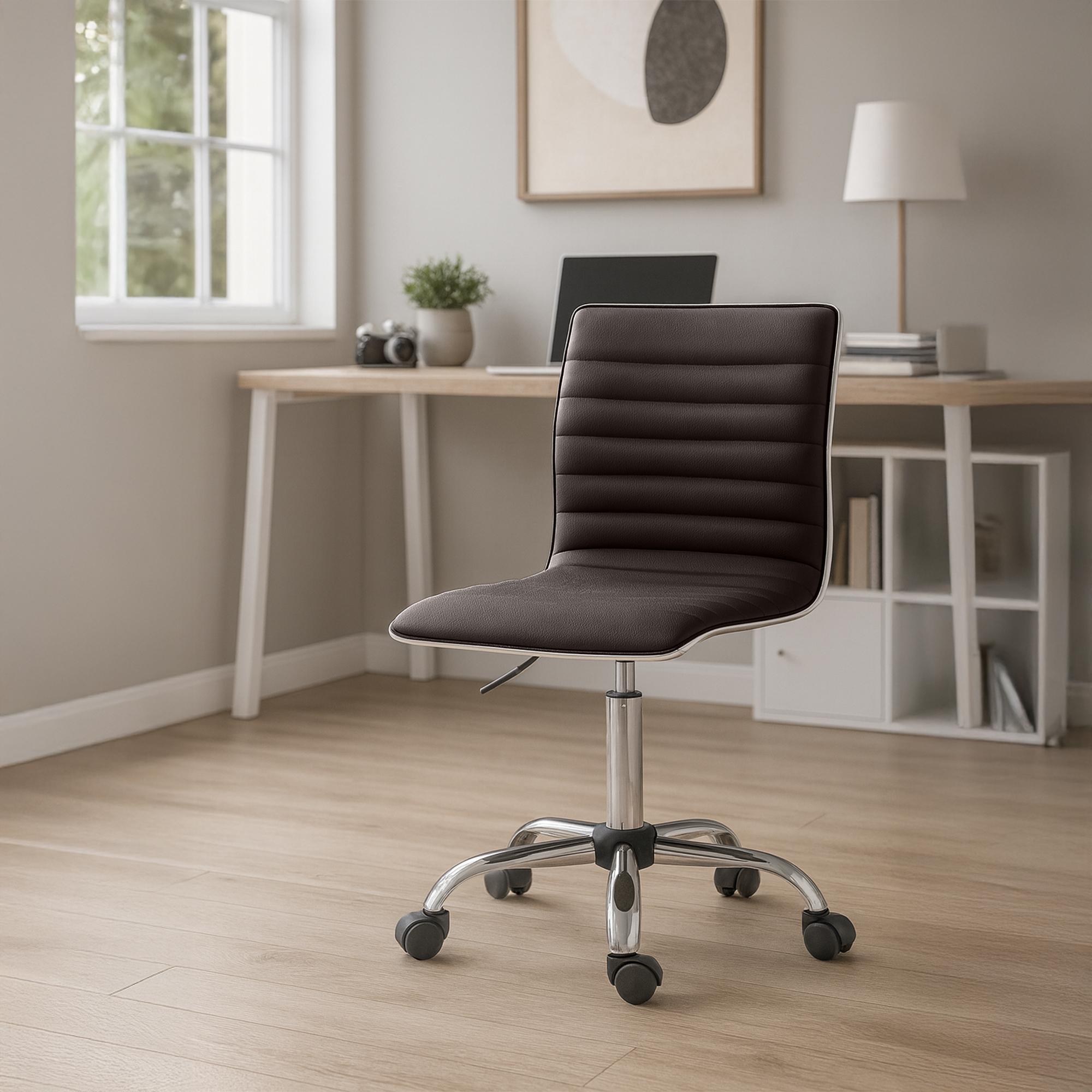 Tabouret de travail Alamosa similicuir