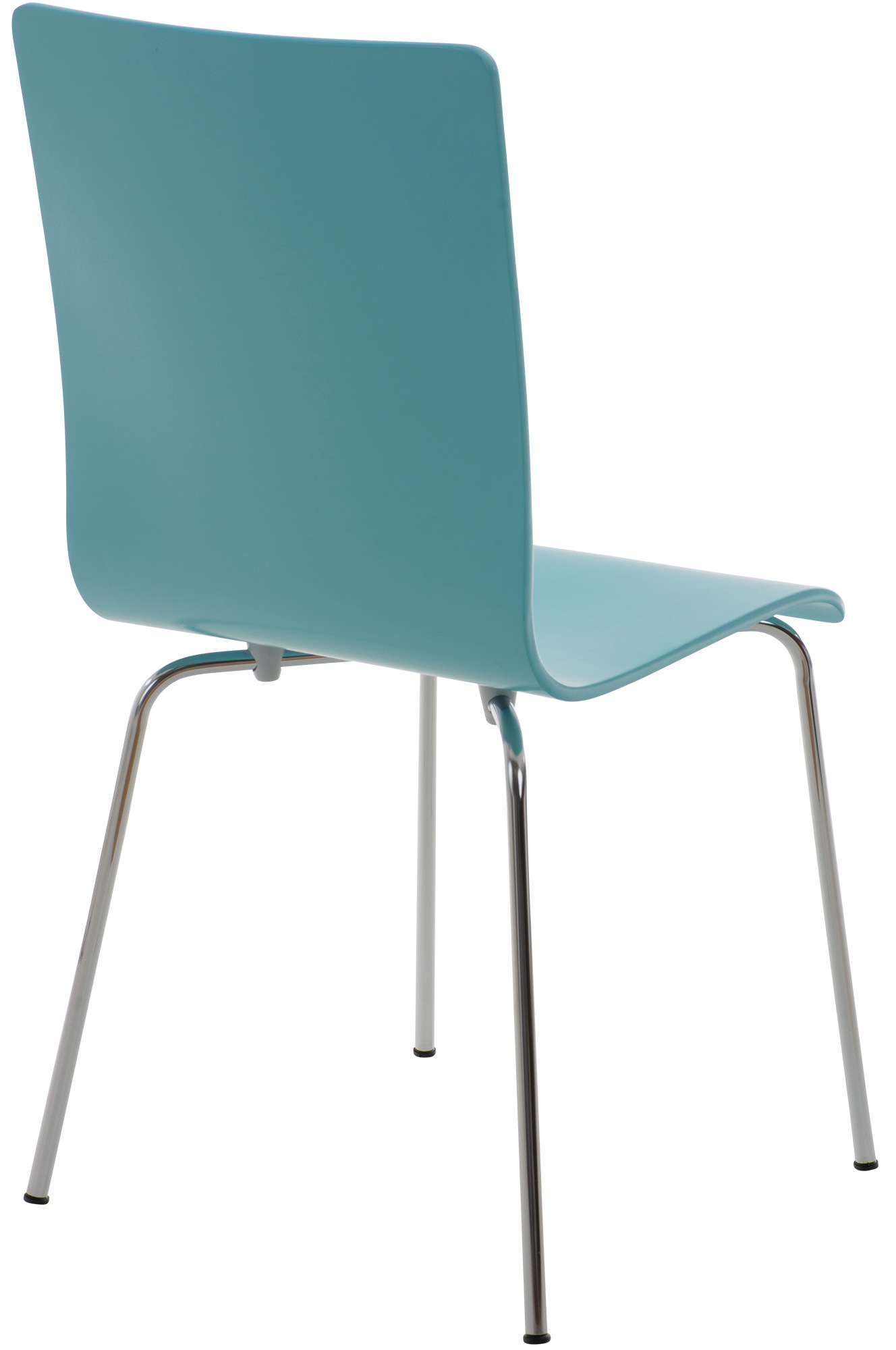 Lot de 4 chaises visiteur Pepe en bois