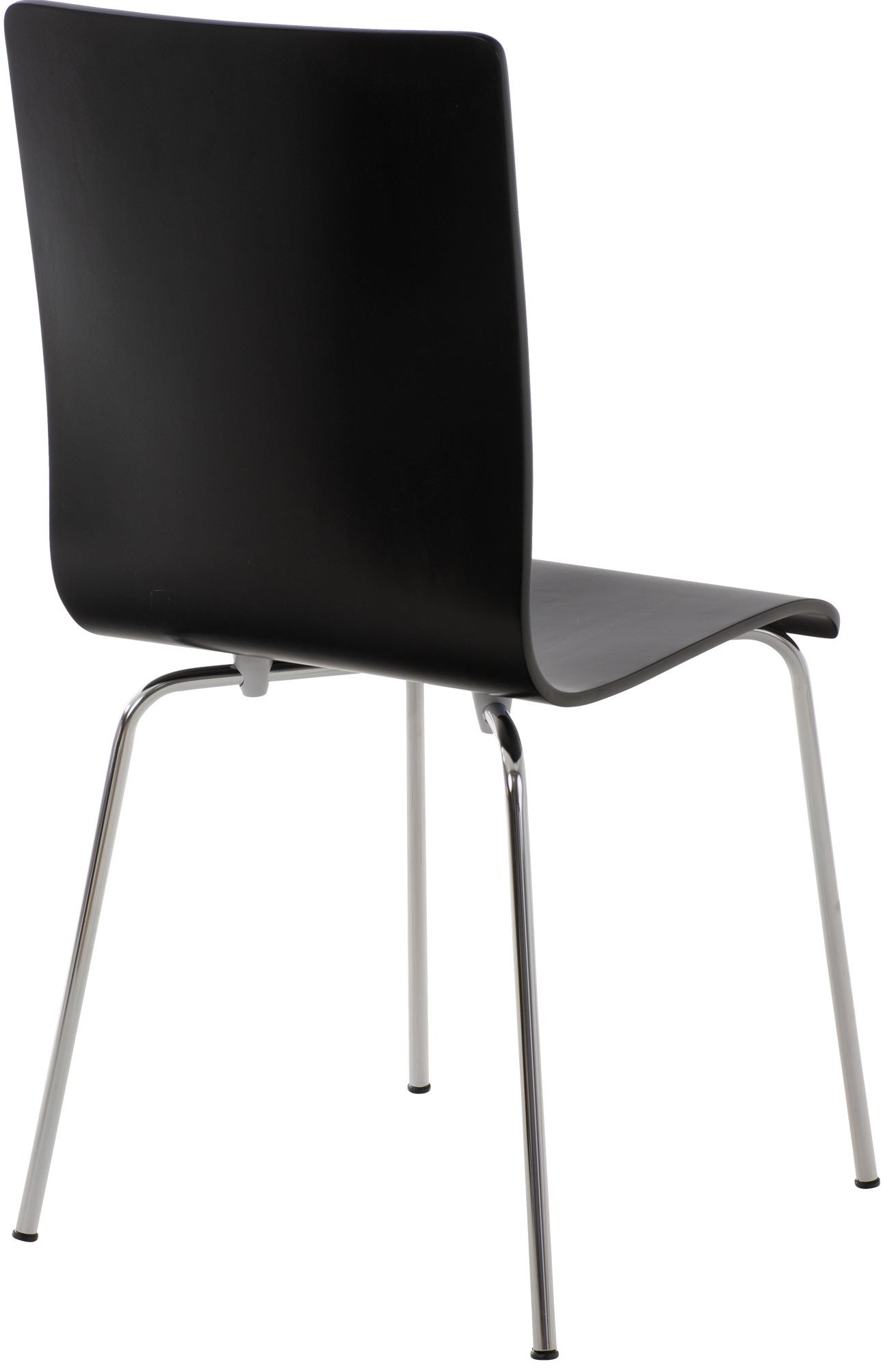 Lot de 4 chaises visiteur Pepe en bois