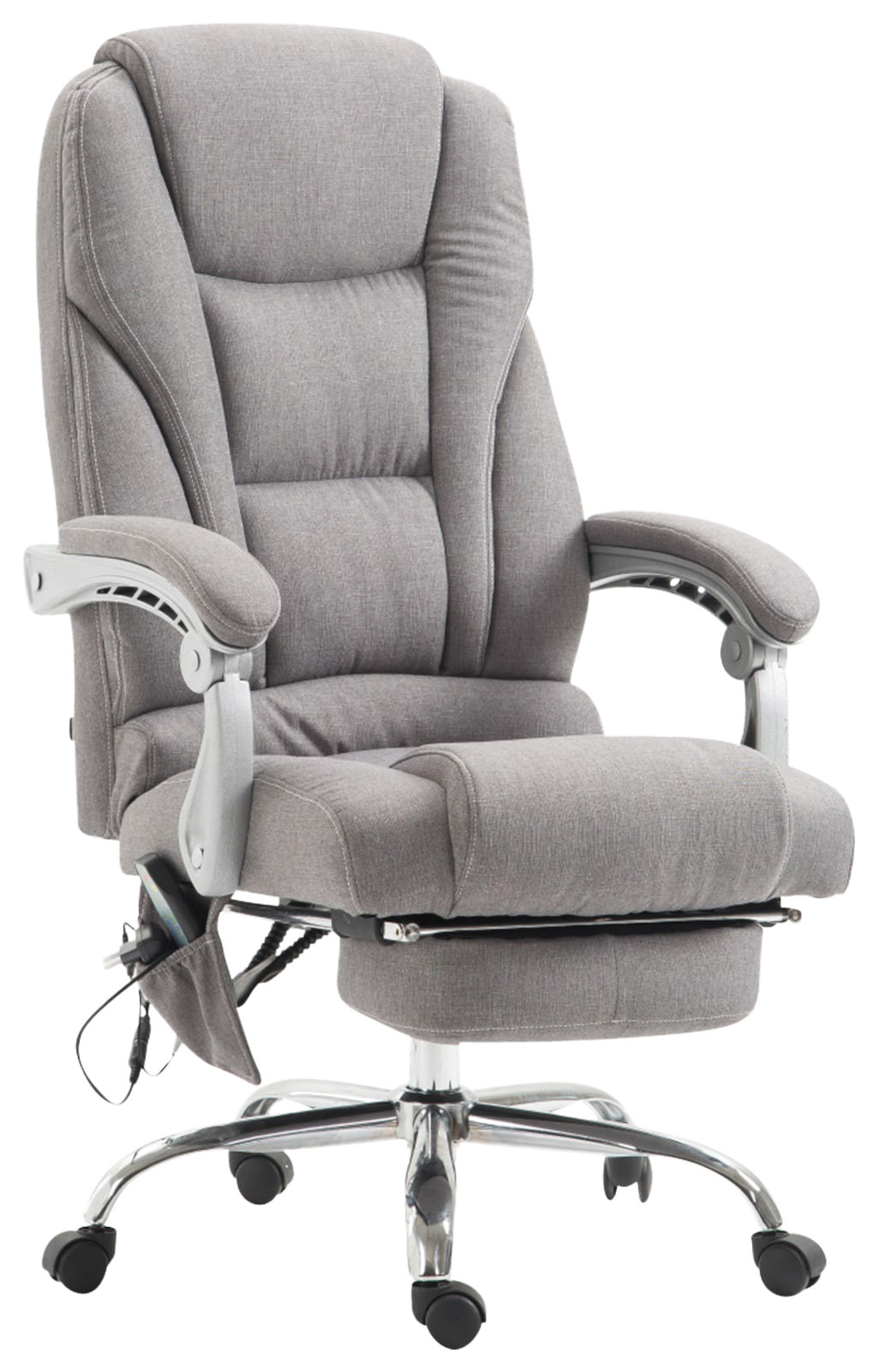 Fauteuil de bureau Pacific avec fonction massage tissu